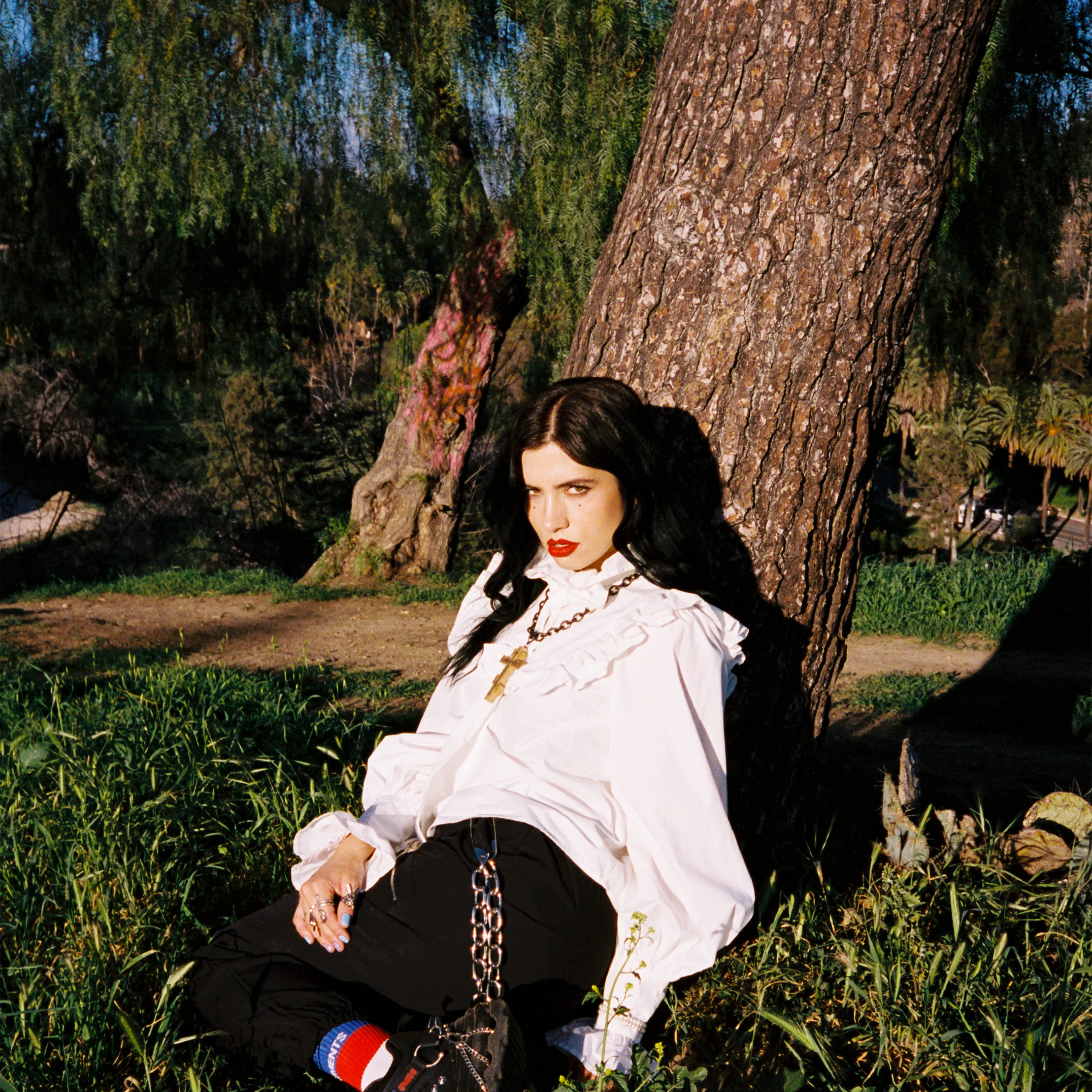 Nadya Tolokonnikova photographed on February 10th 2022.