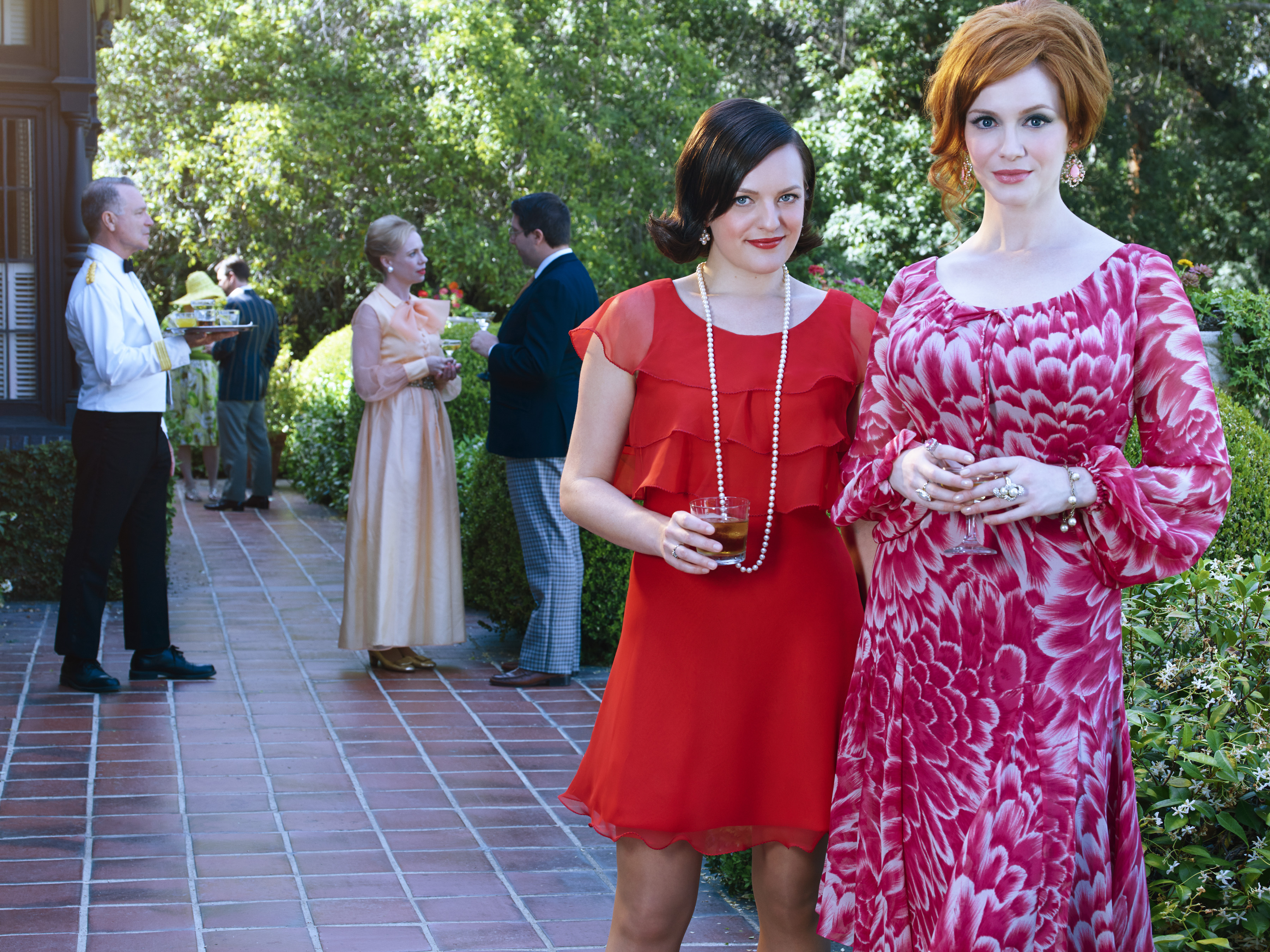 Peggy Olson and Joan Harris in Mad Men