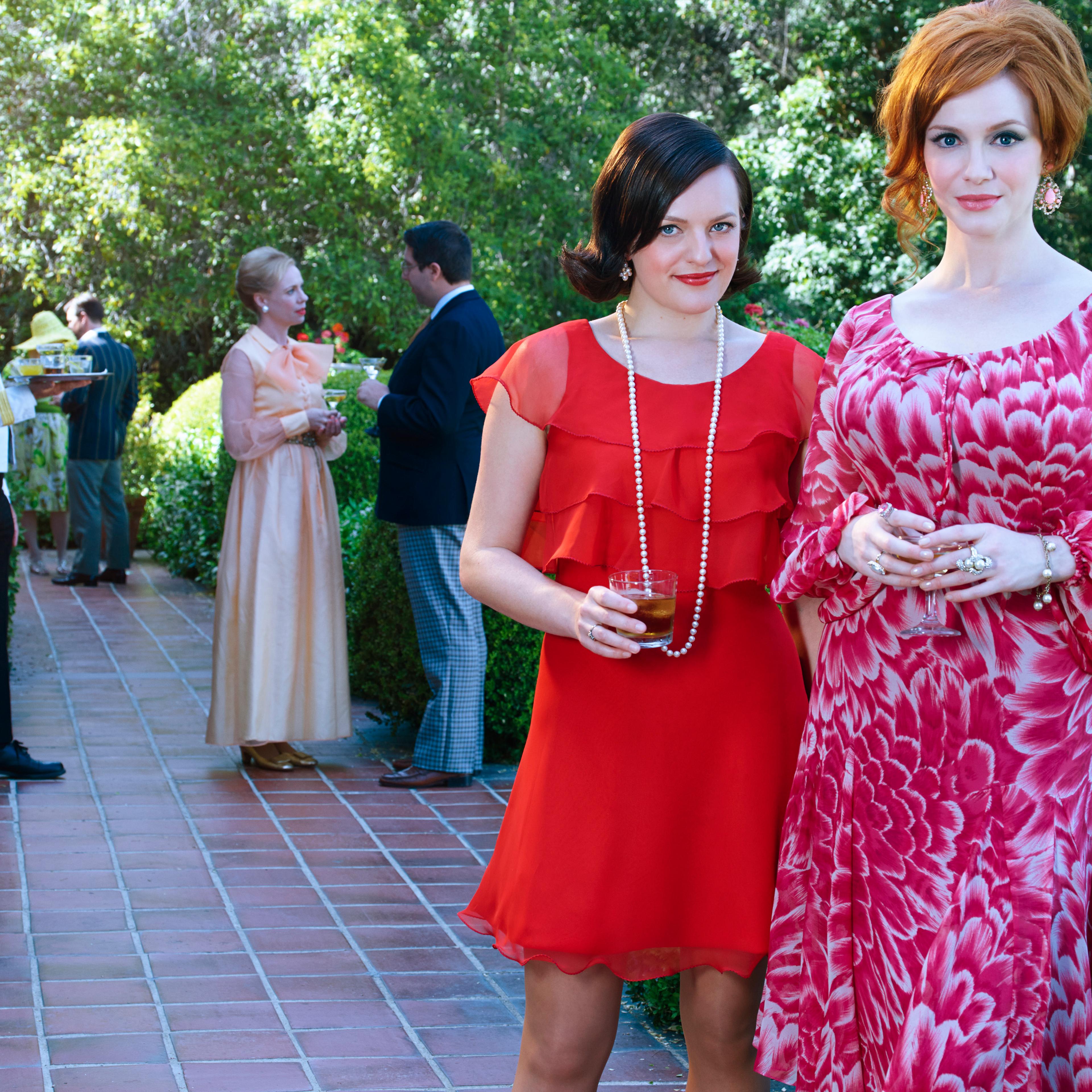 Peggy Olson and Joan Harris in Mad Men