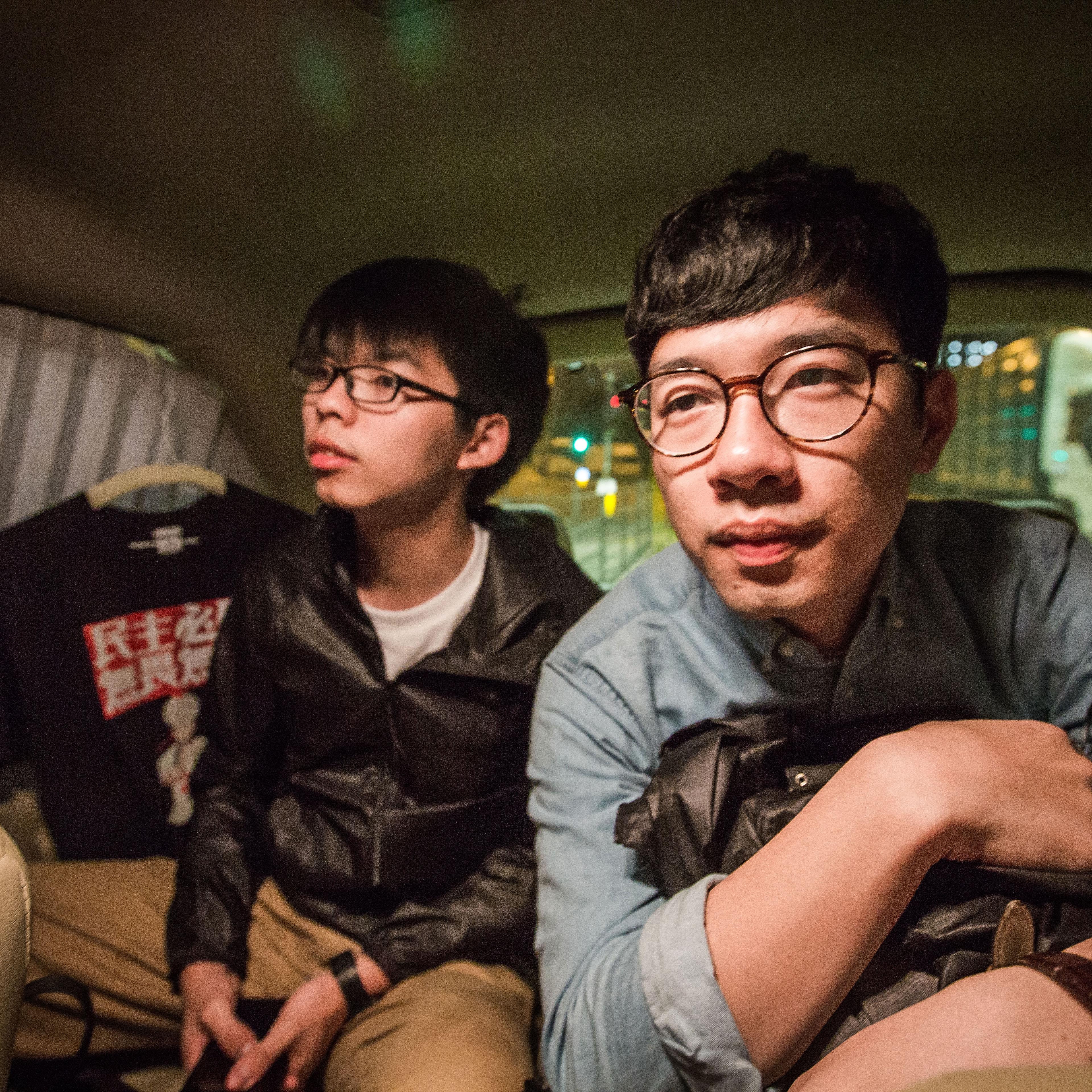 Hong Kong Student Activists Attempt To Intercept Chinese Leader's Motorcade