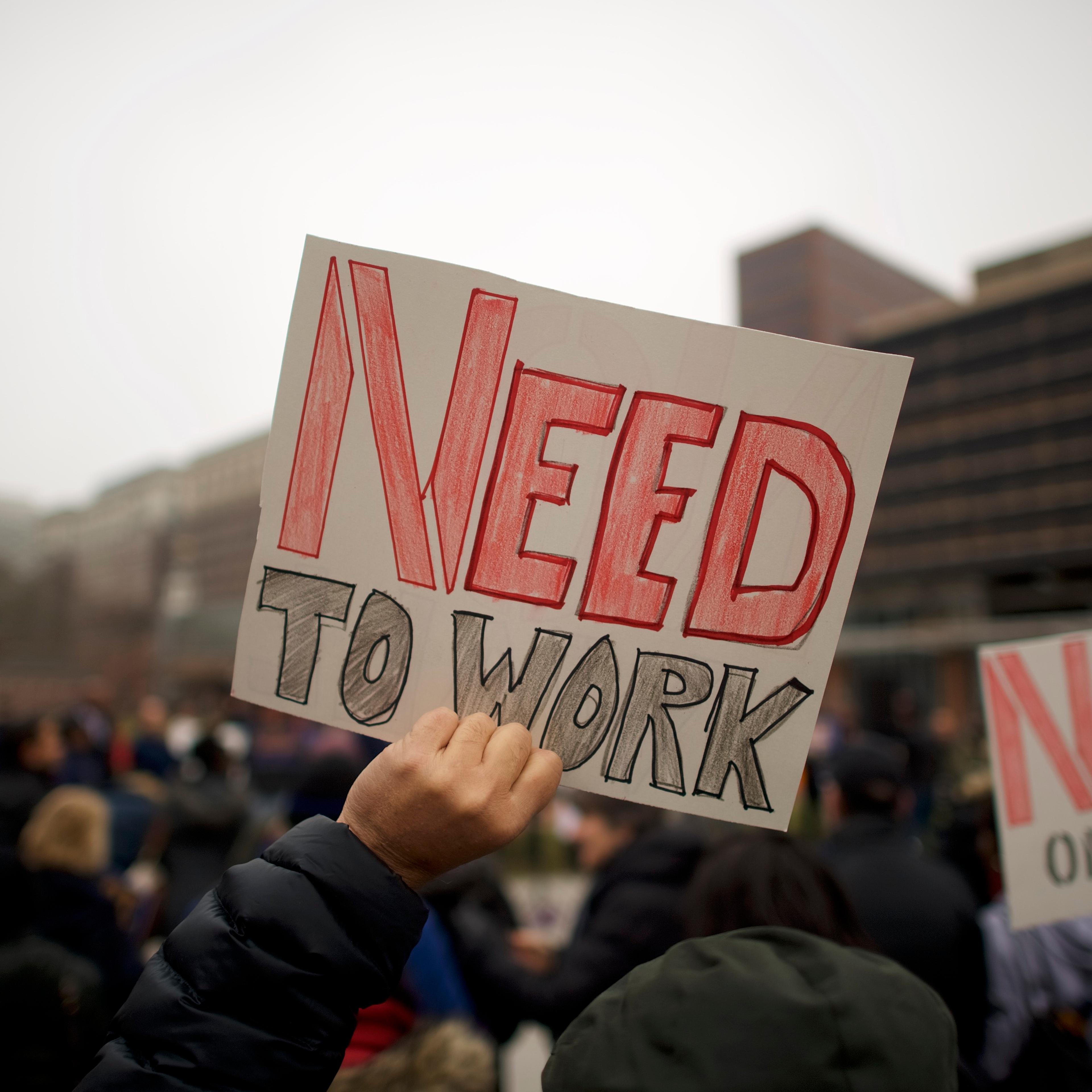 Federal Employees Hold Rally Calling For End Of Government Shutdown