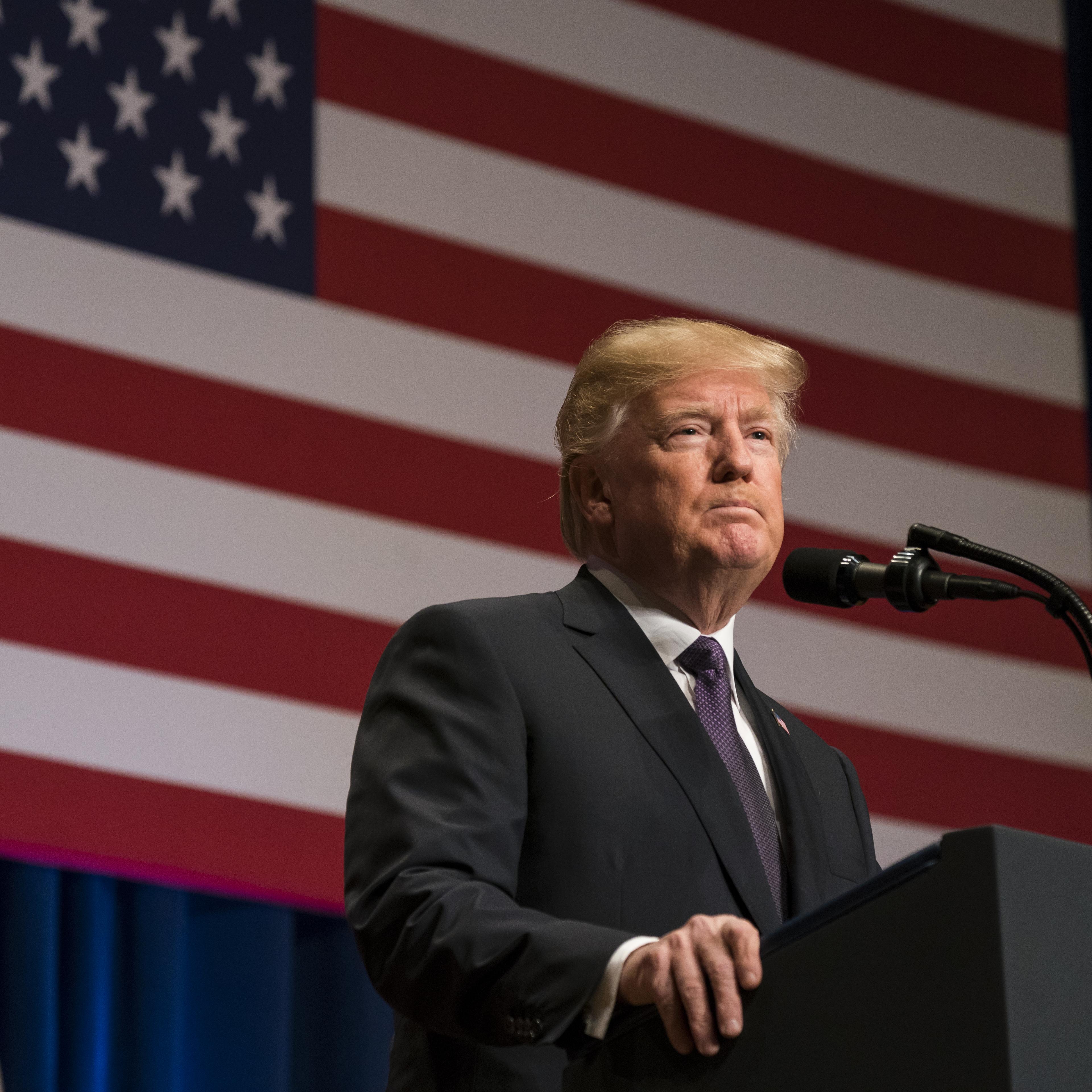 President Trump Delivers Remarks On The National Security Strategy