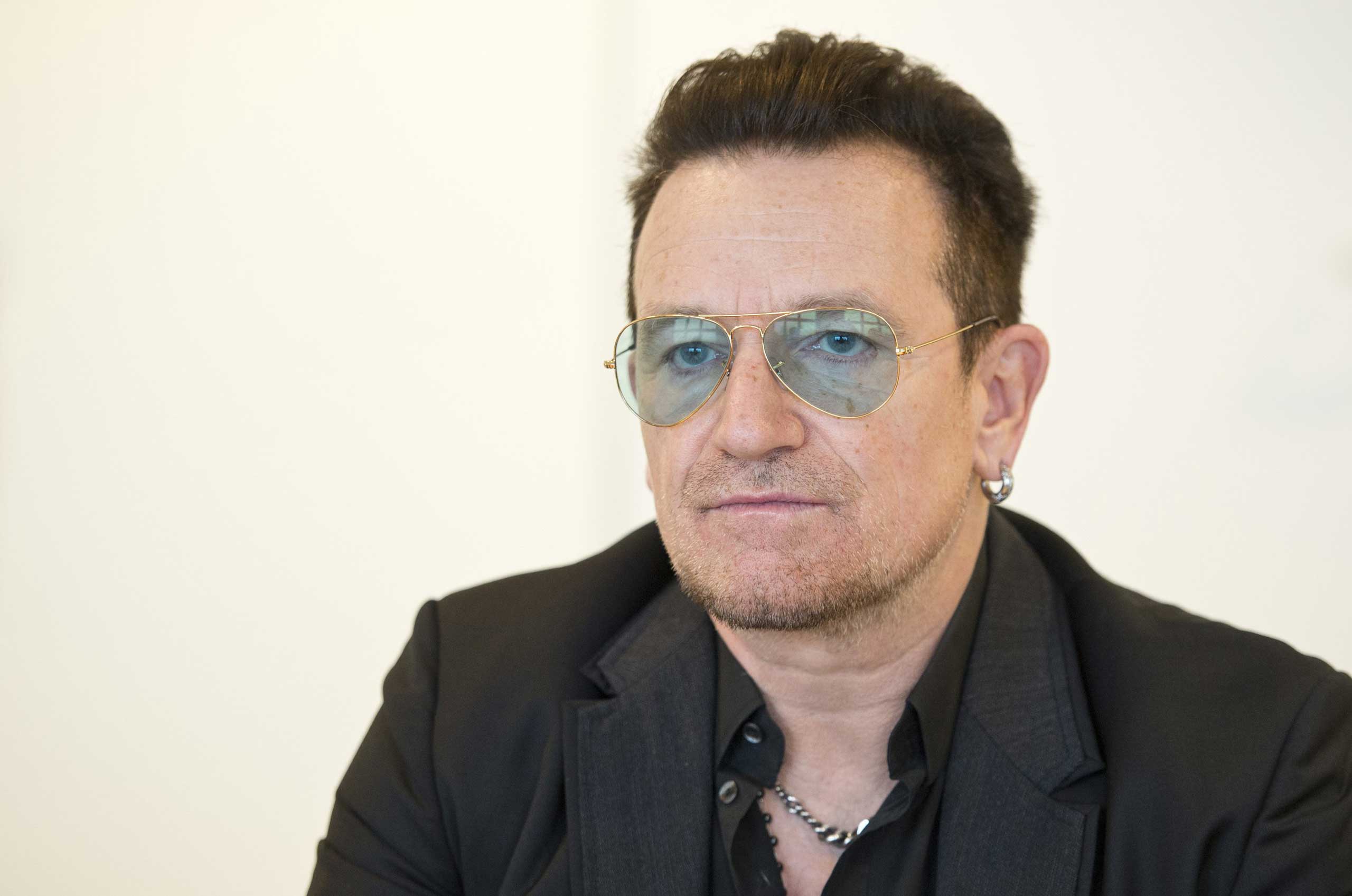 Bono in Berlin on Nov.12, 2014.