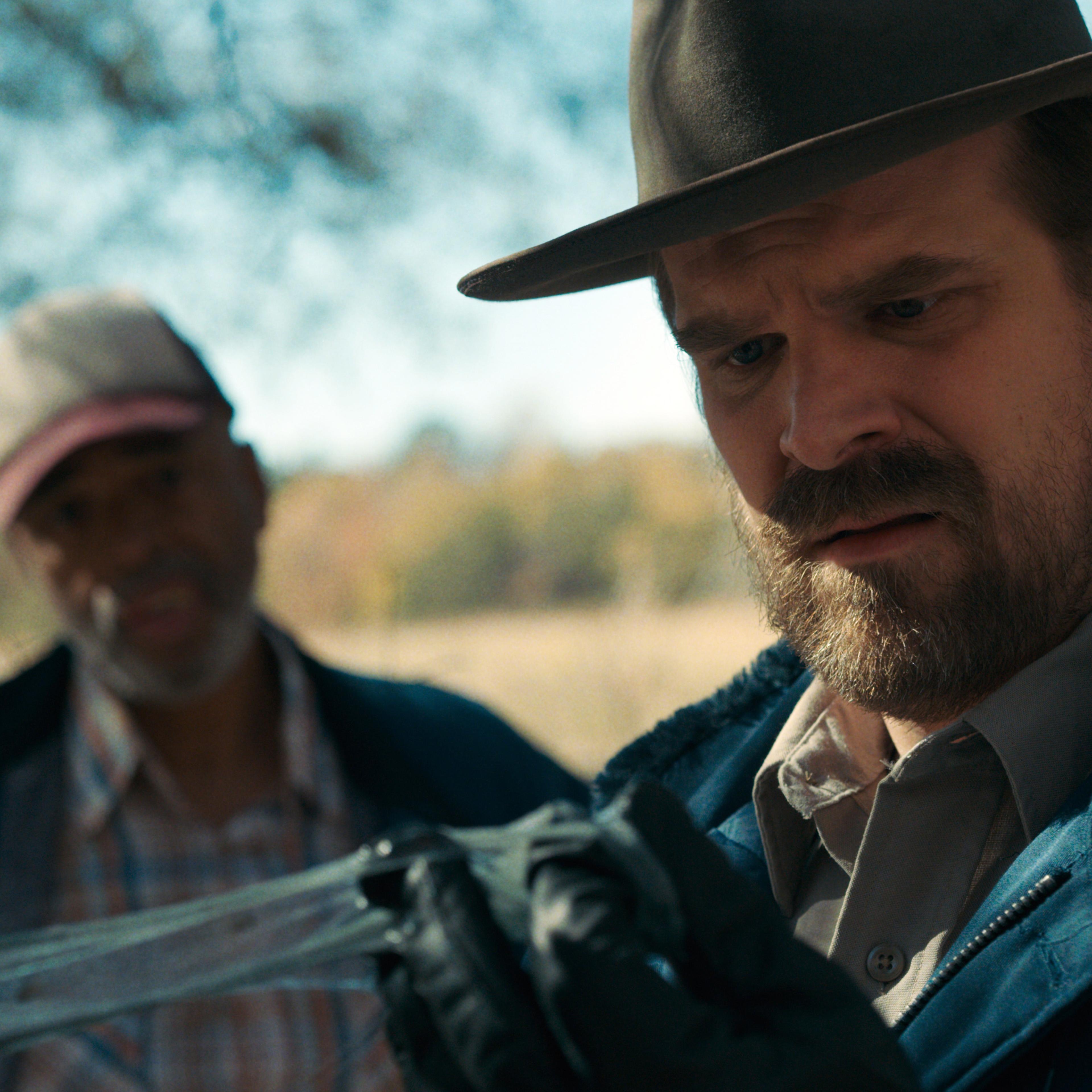 David Harbour in Stranger Things