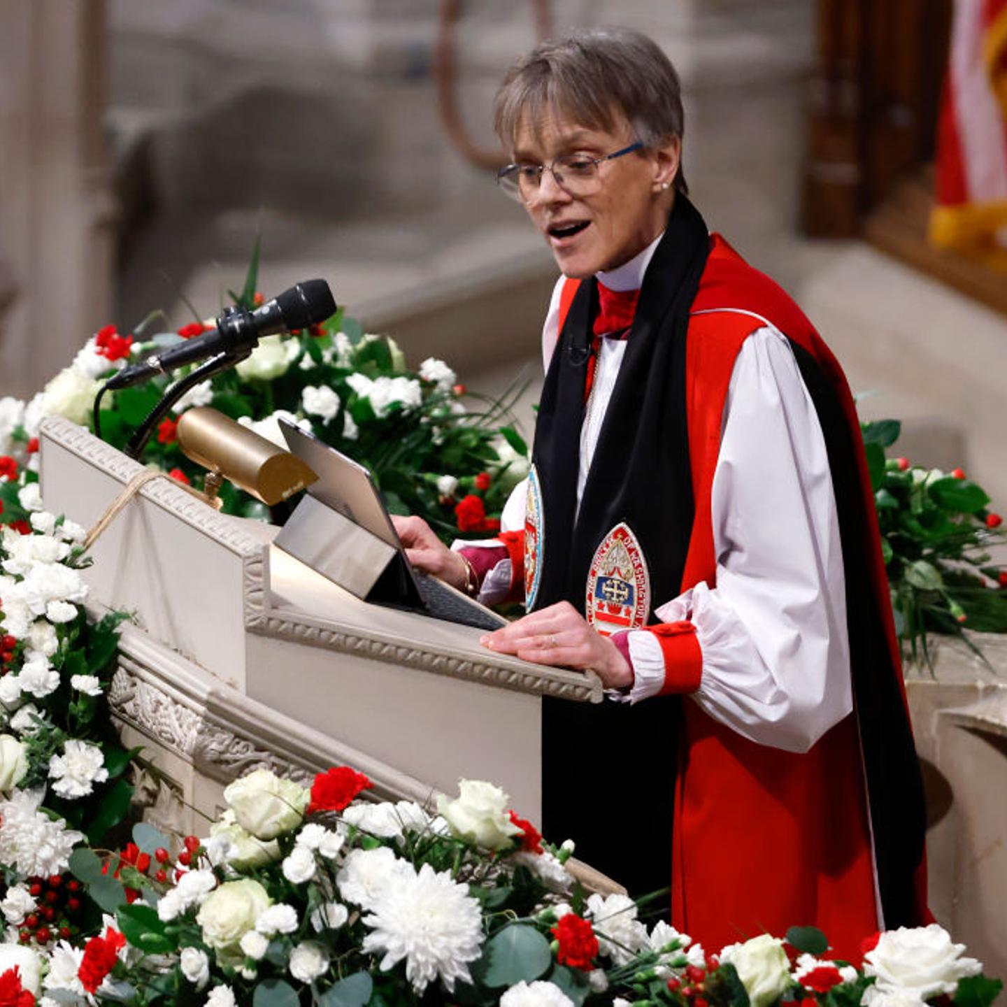 National Cathedral Holds A Service Of Prayer For The Nation