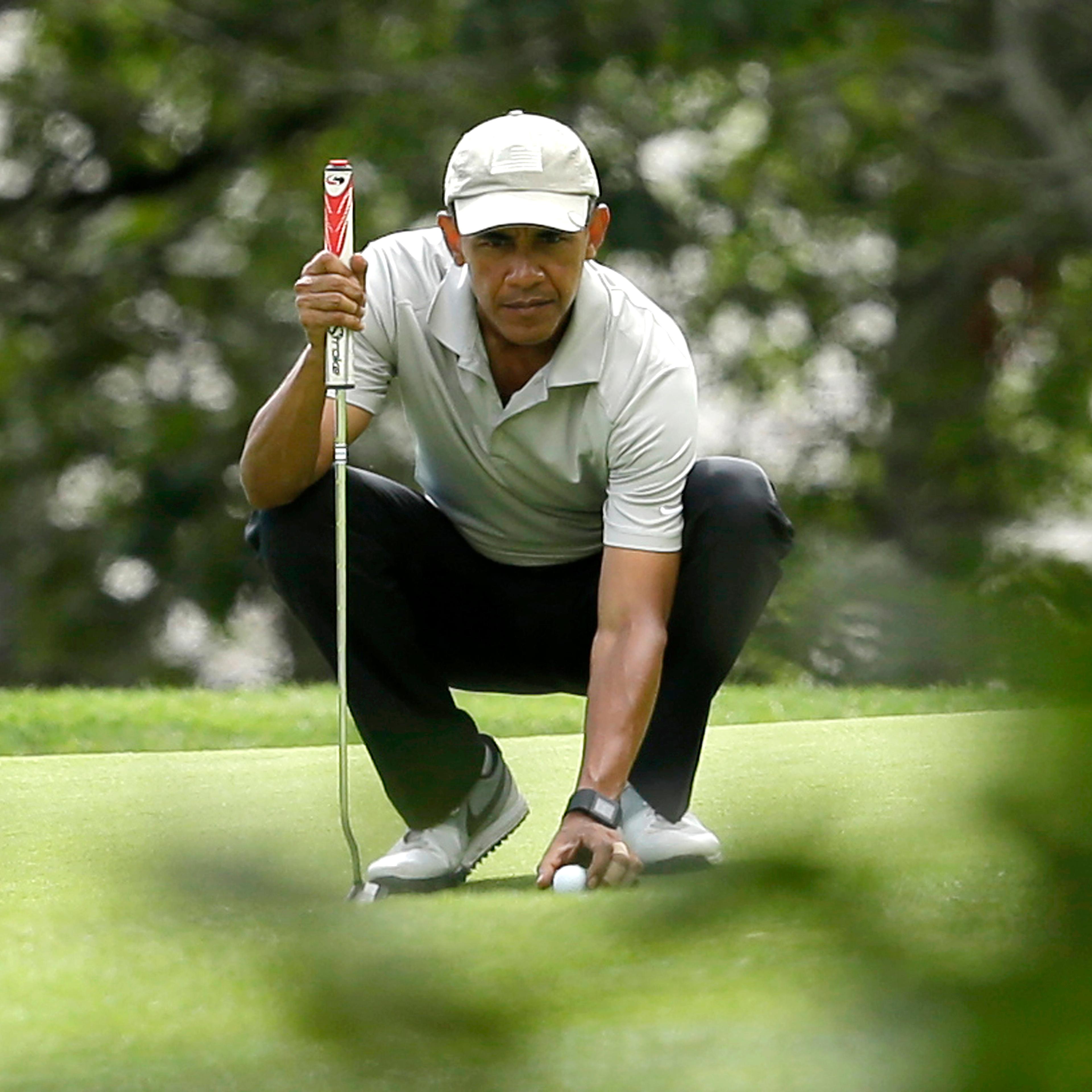 Barack Obama golf