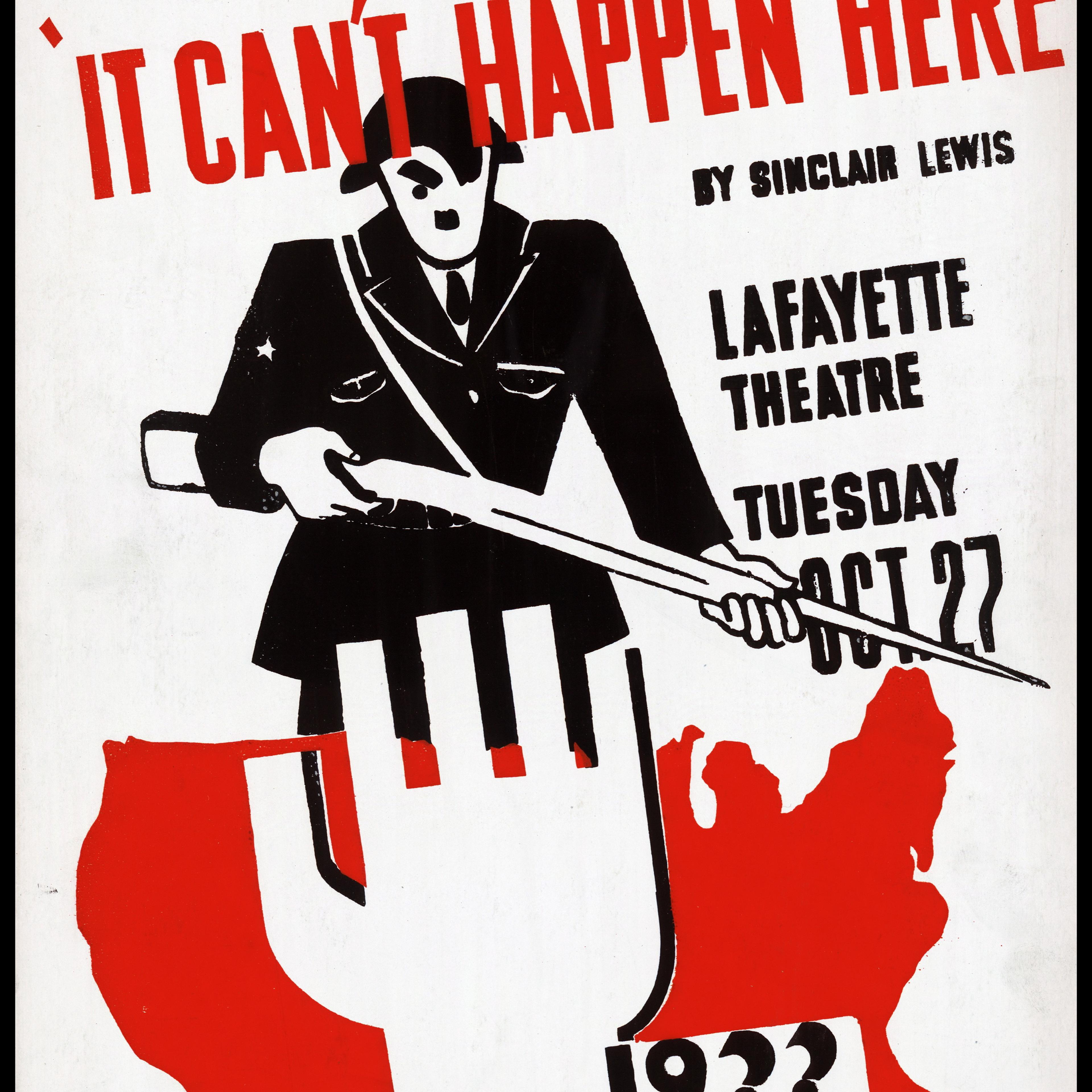 Detroit Federal Theatre Units "It can't happen here".