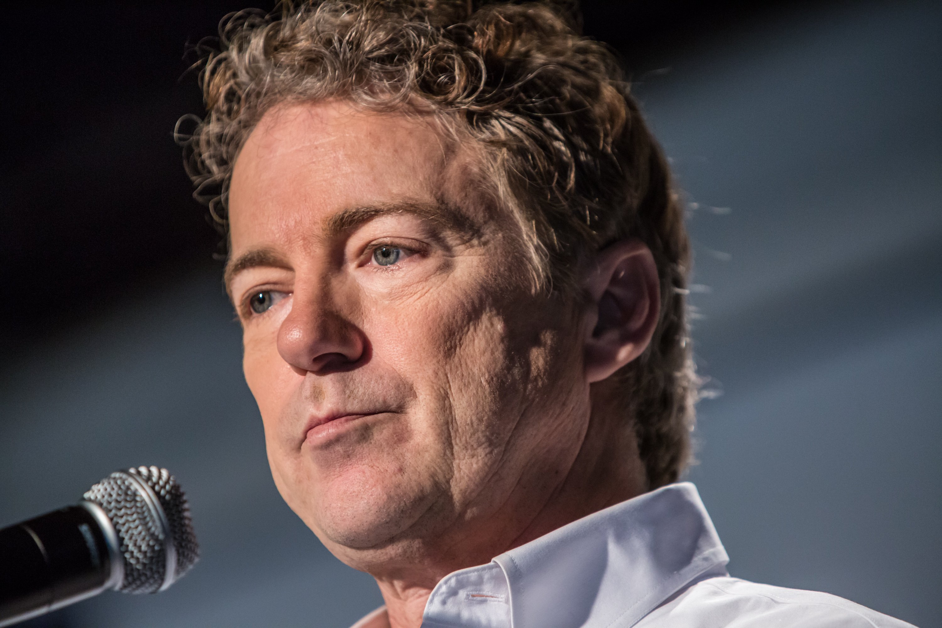 Republican Presidential Candidate Rand Paul Campaigns In Iowa