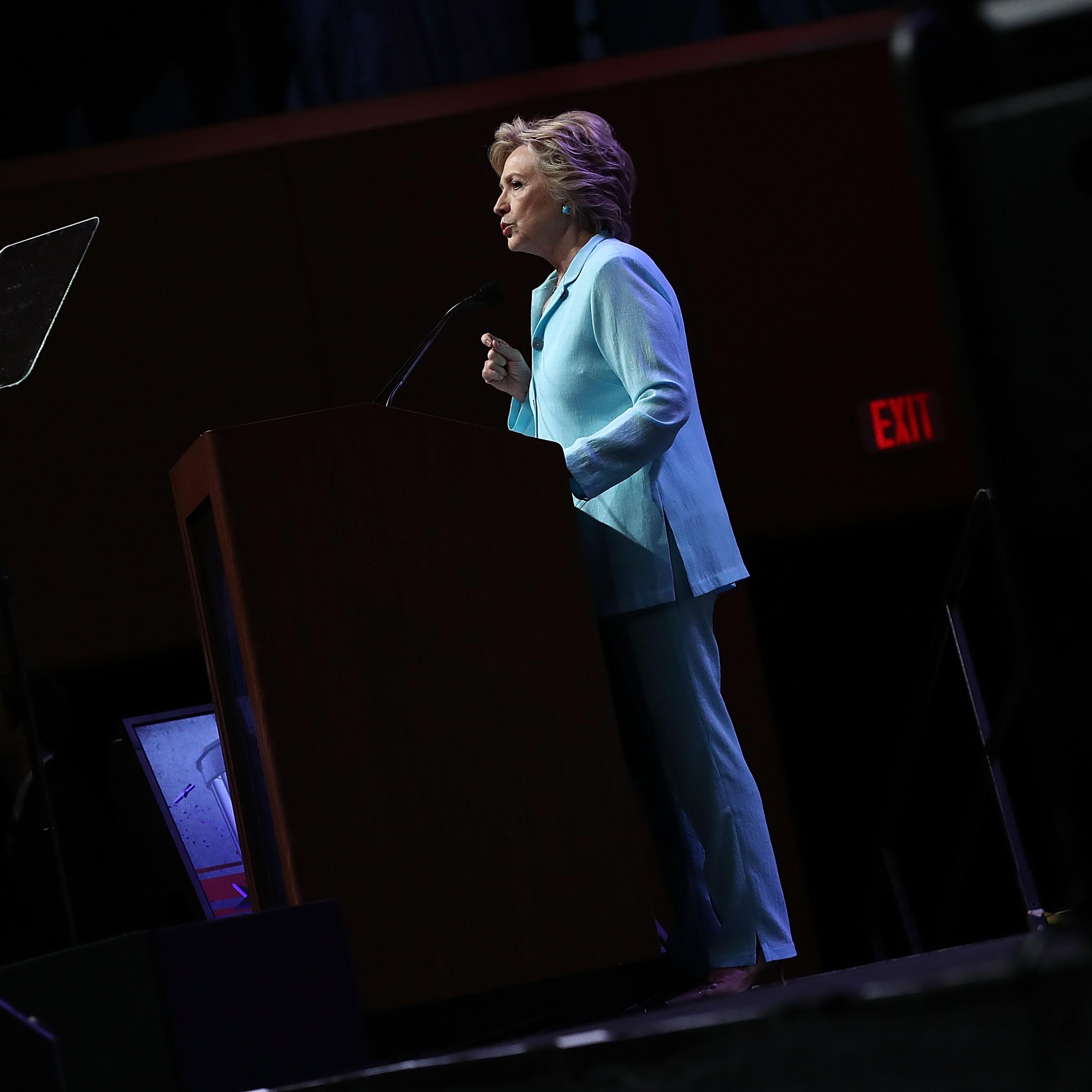 Hillary Clinton Speaks At The National Association Of Black And Hispanic Journalists Joint Convention In D.C.
