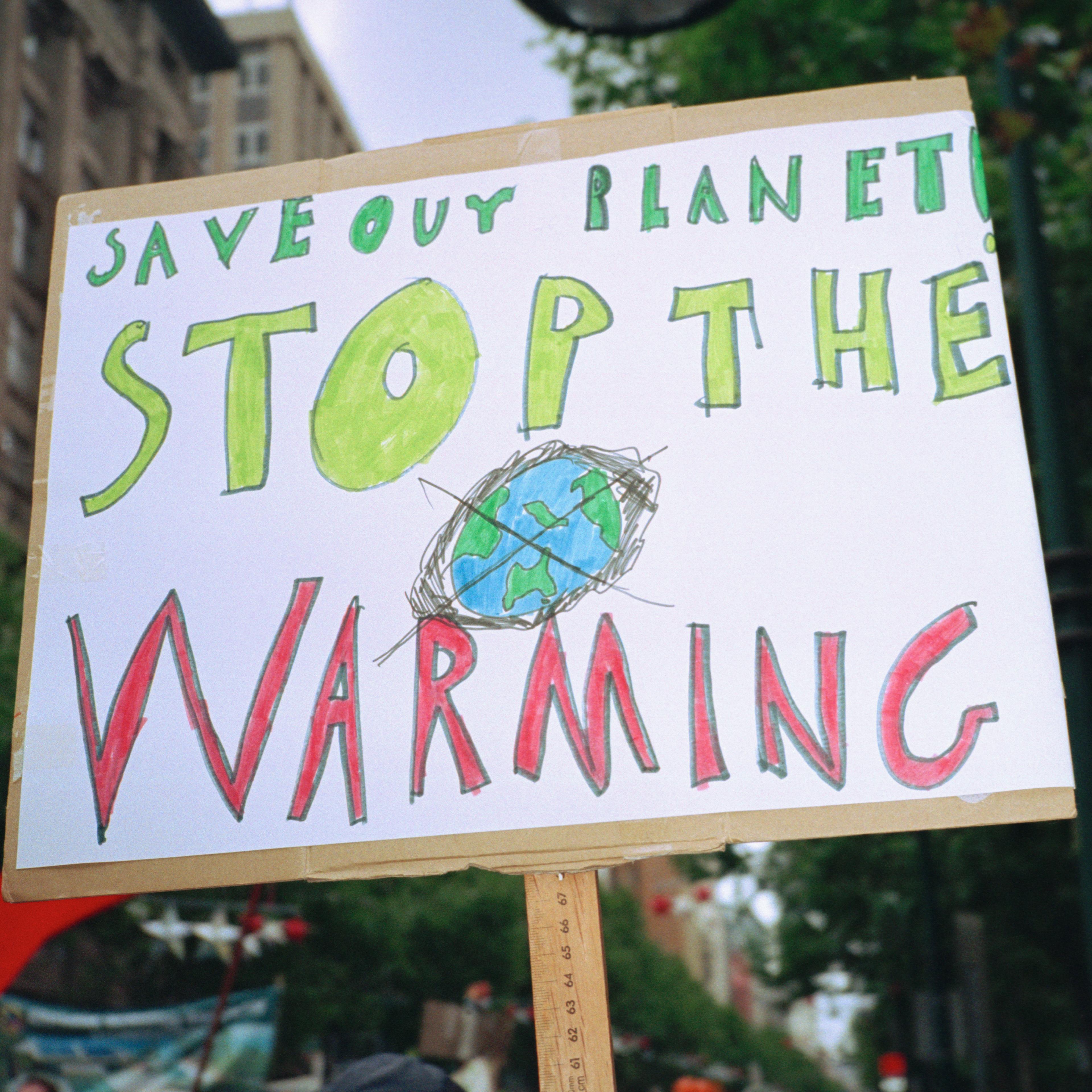 climate change protest