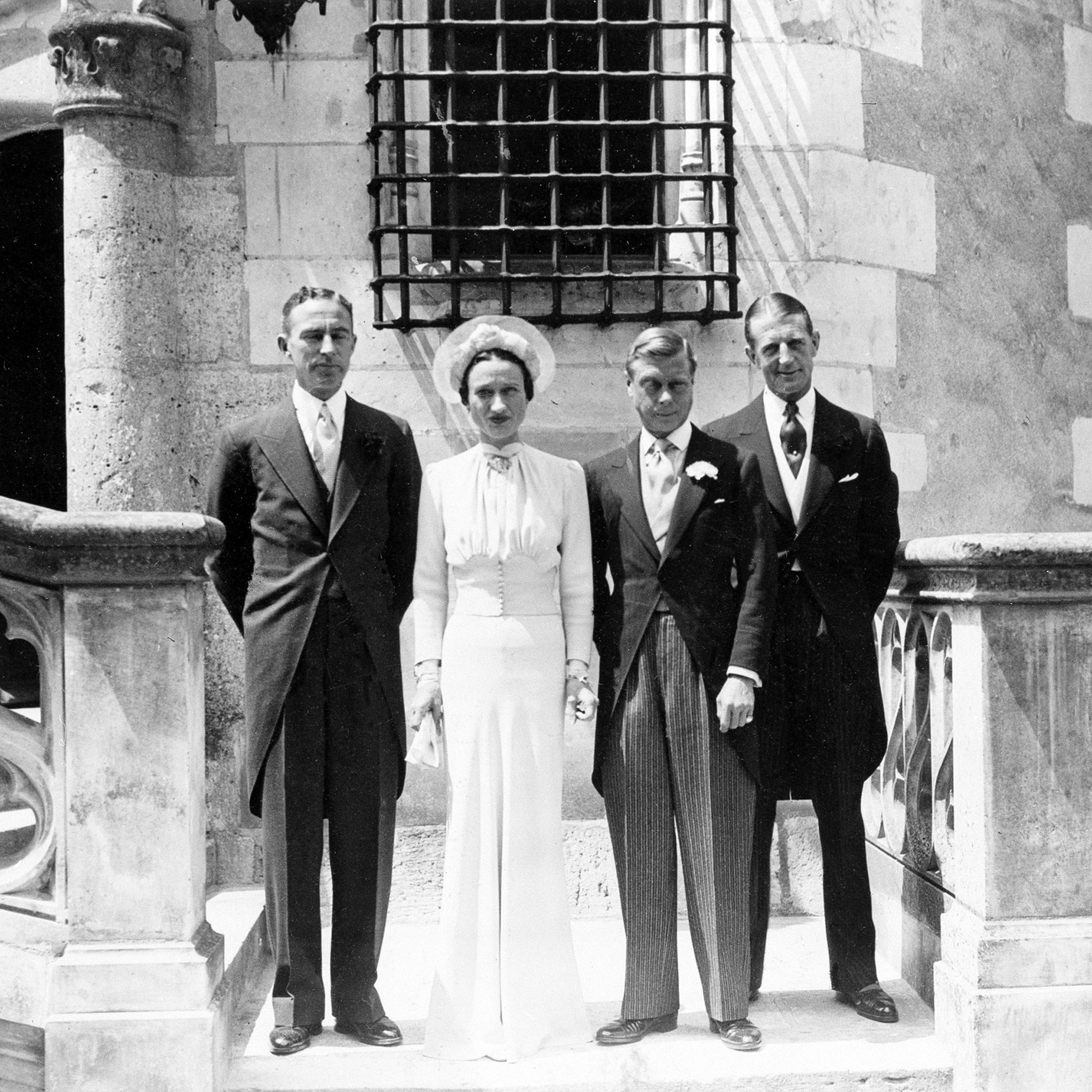 Wallis Simpson and Duke of Windsor wedding.