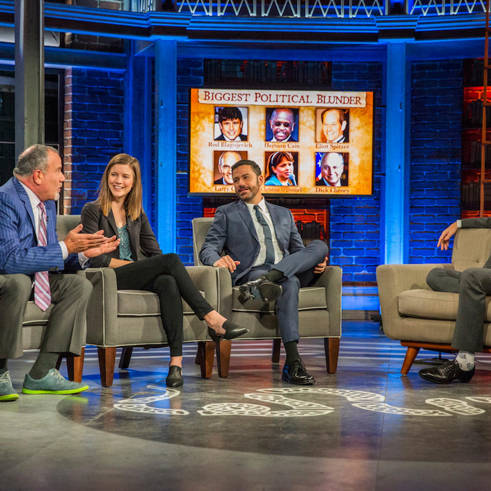 A scene from the first episode of 'Join or Die With Craig Ferguson'
