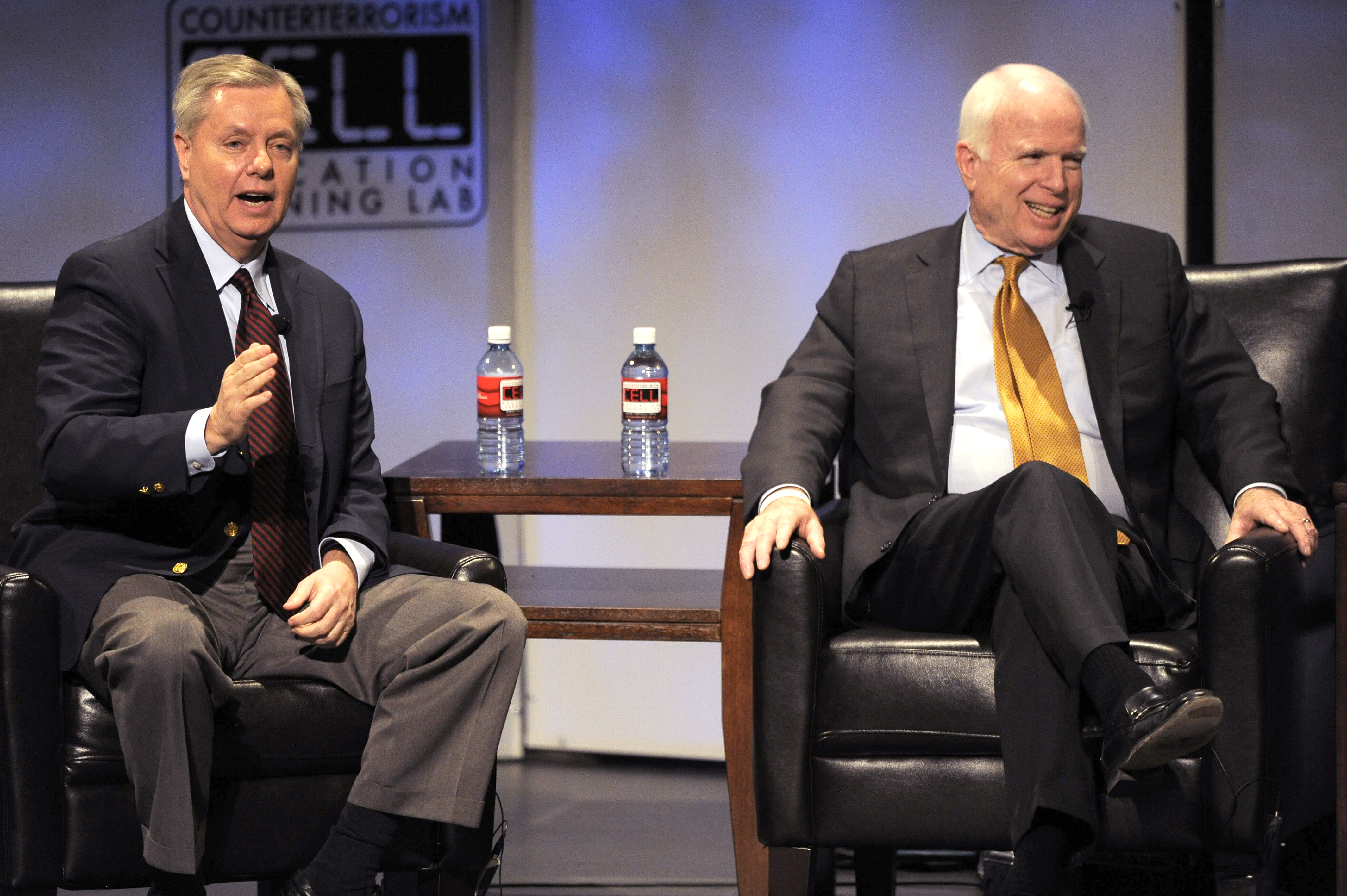 John McCain and Lindsey Graham