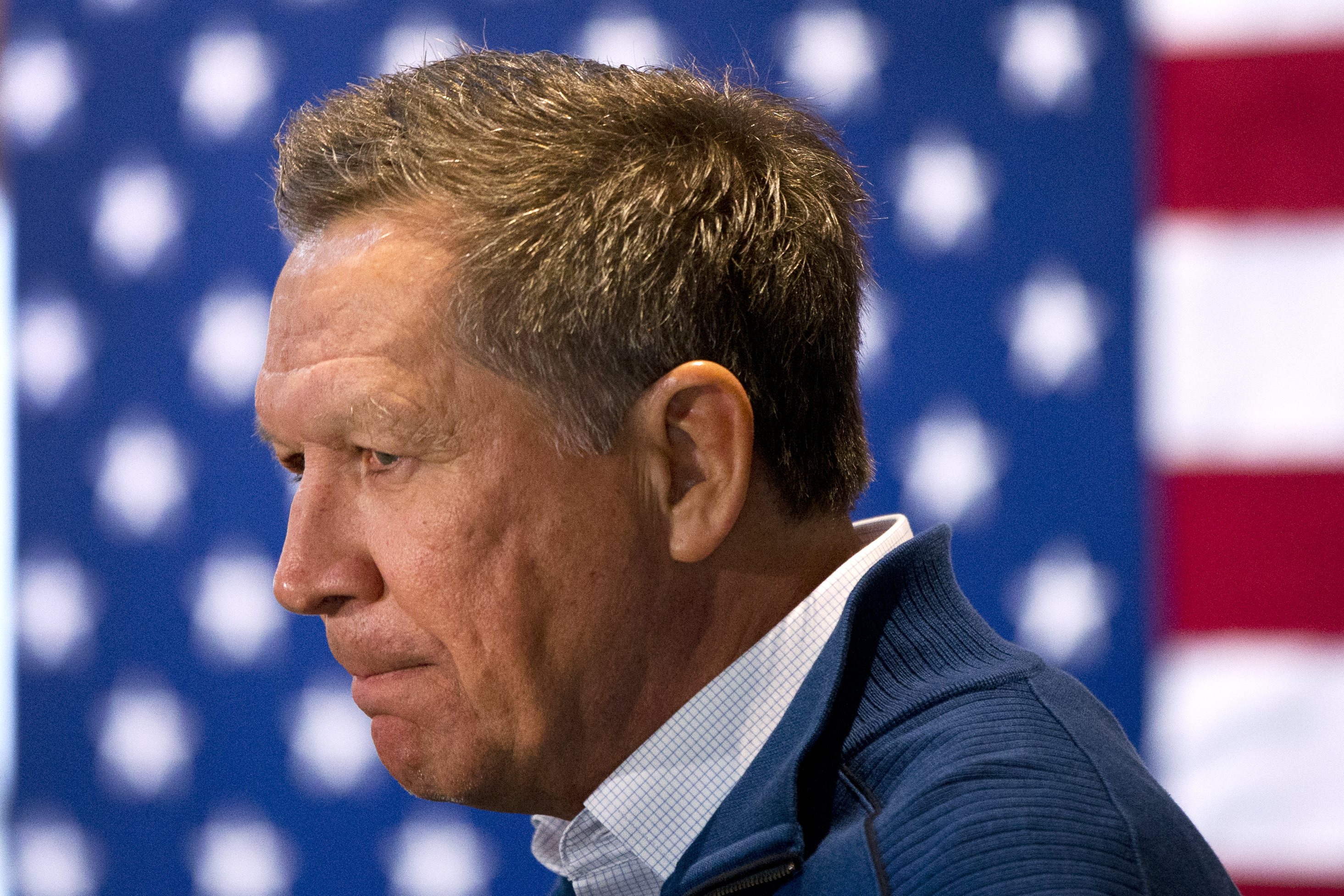 Republican presidential candidate, Ohio Gov. John Kasich on Jan. 26, 2016.