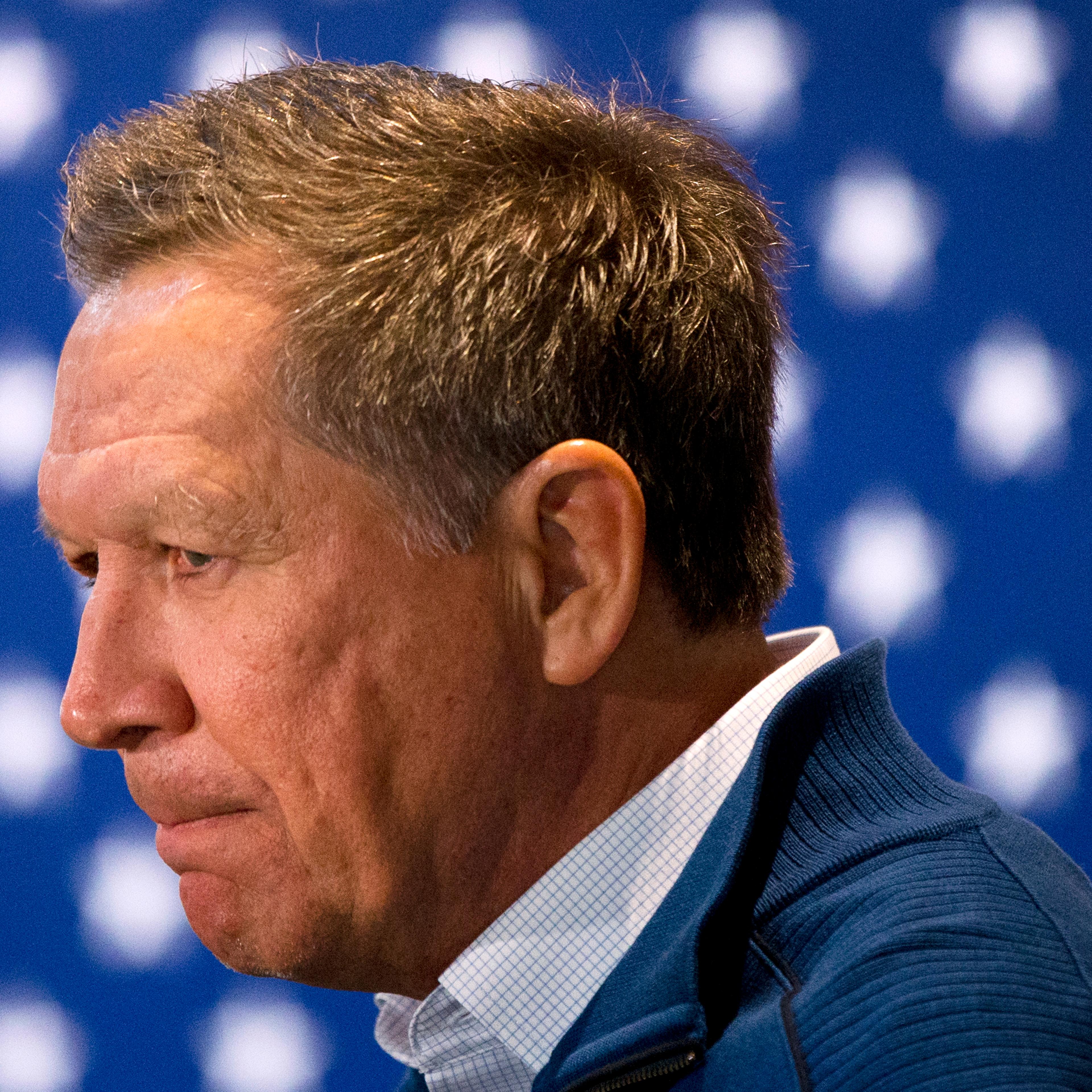 Republican presidential candidate, Ohio Gov. John Kasich on Jan. 26, 2016.