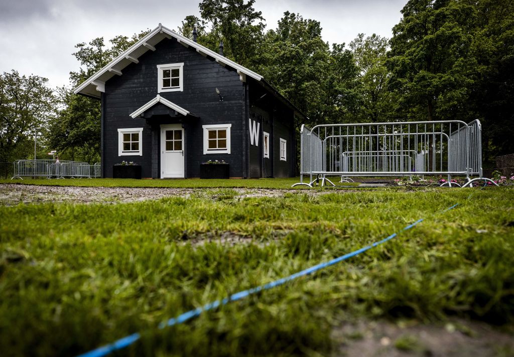 A general view of the Hydrogen Experience Centre in the Netherlands on May 27, 2021. The house serves as a training location for technicians, who can learn how residences can be powered by hydrogen.