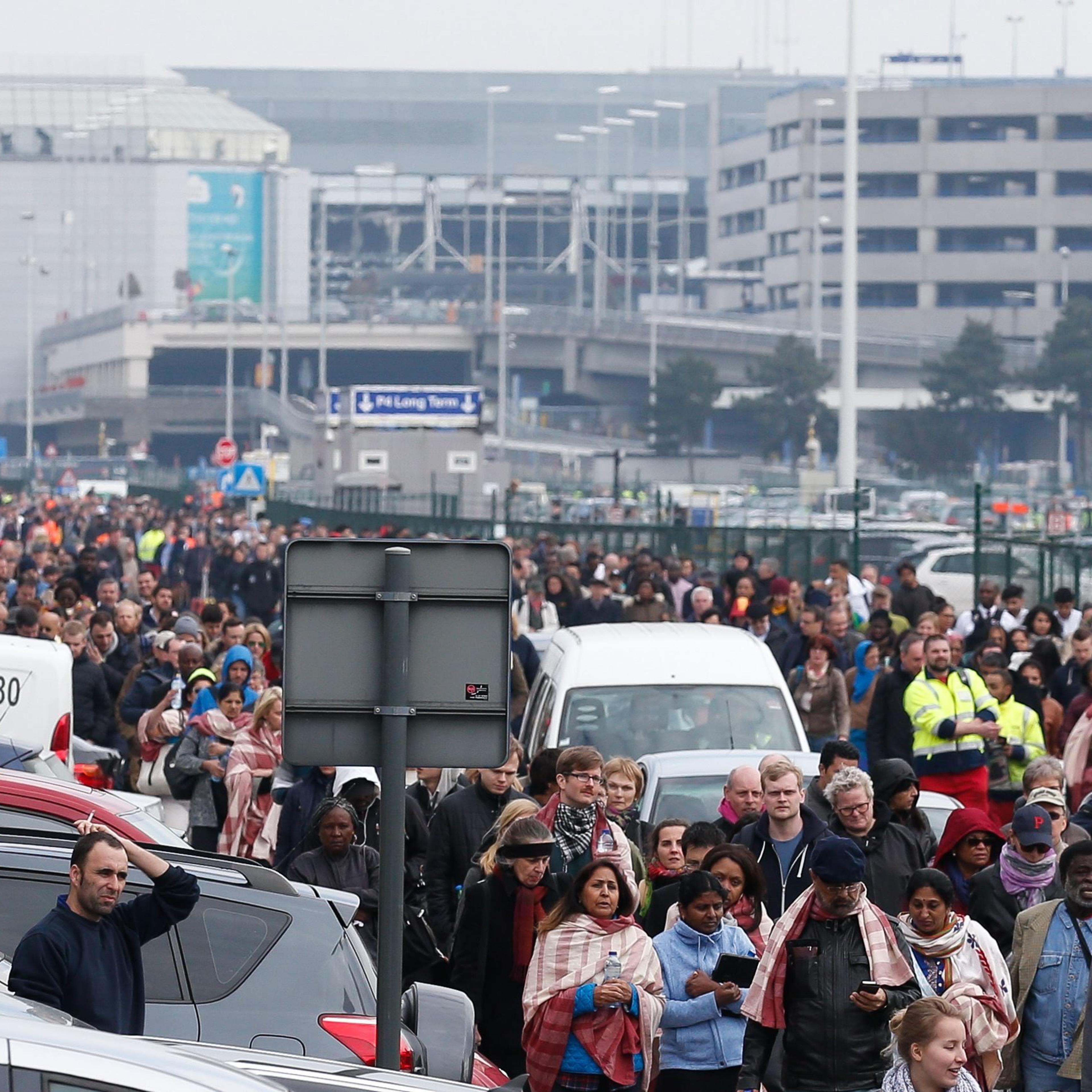 Explosions at Brussels Airport