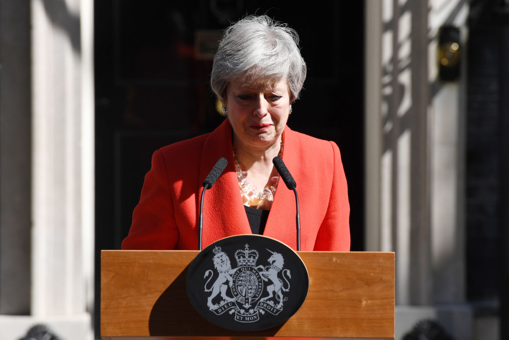 British Prime Minister Announces The  Details Of Her Resignation