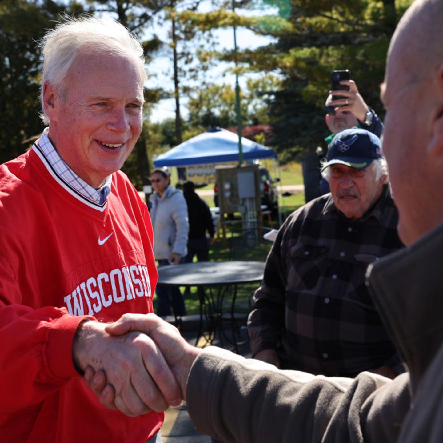 Senator Ron Johnson Campaigns For Re-Election In Wisconsin