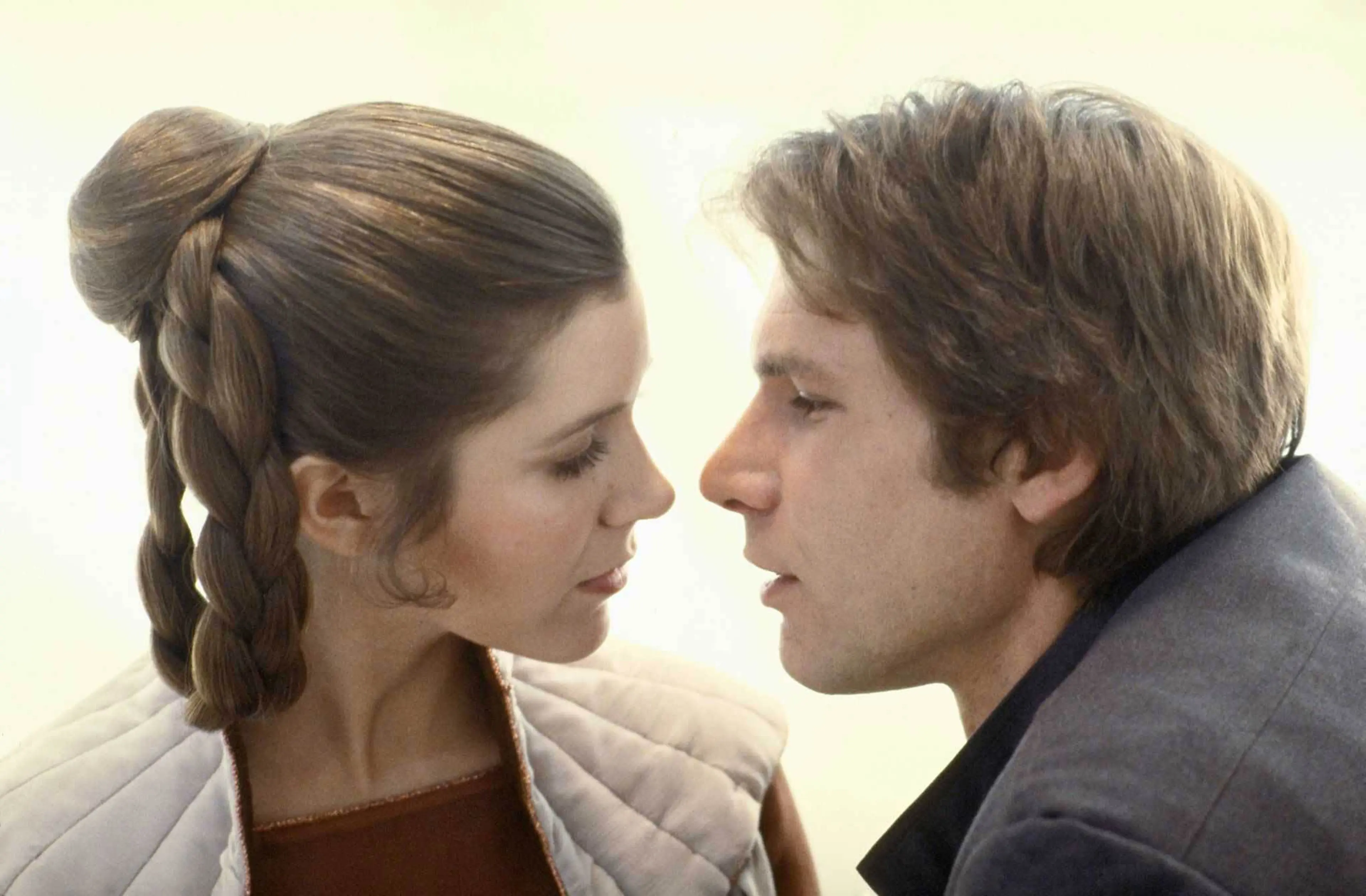 Han Solo and Leia Organa - The Empire Strikes Back, 1980