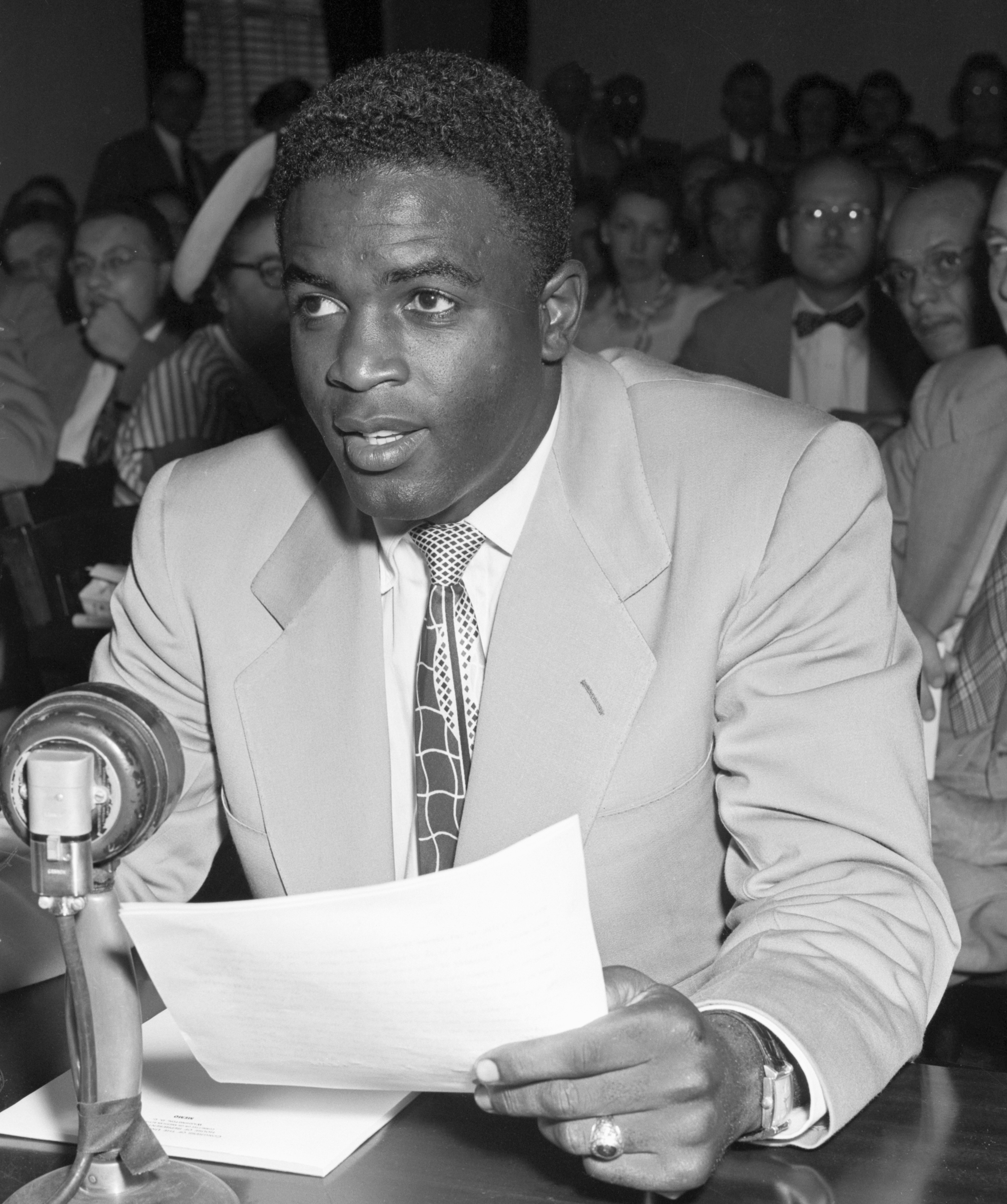 Jackie Robinson Testifying