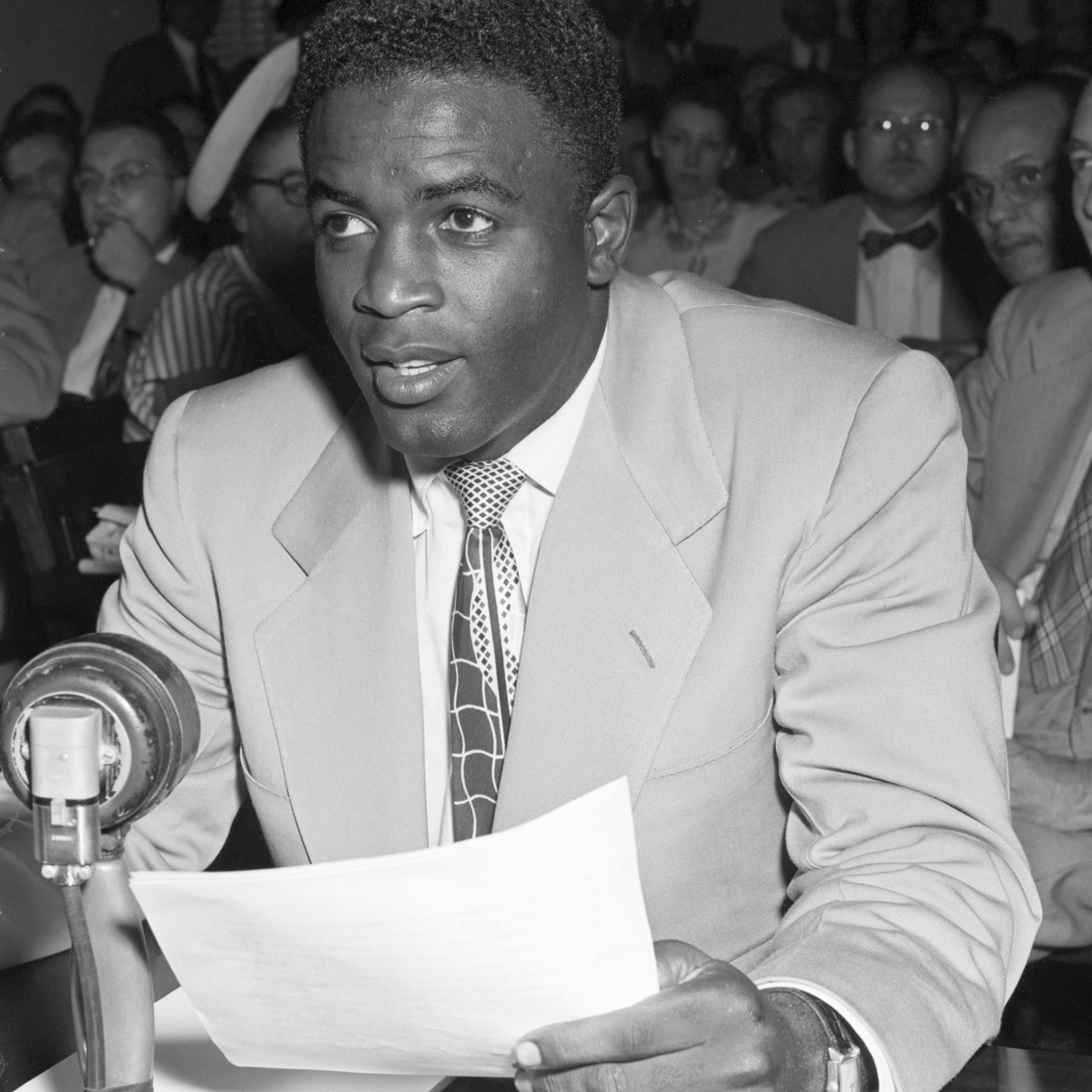Jackie Robinson Testifying