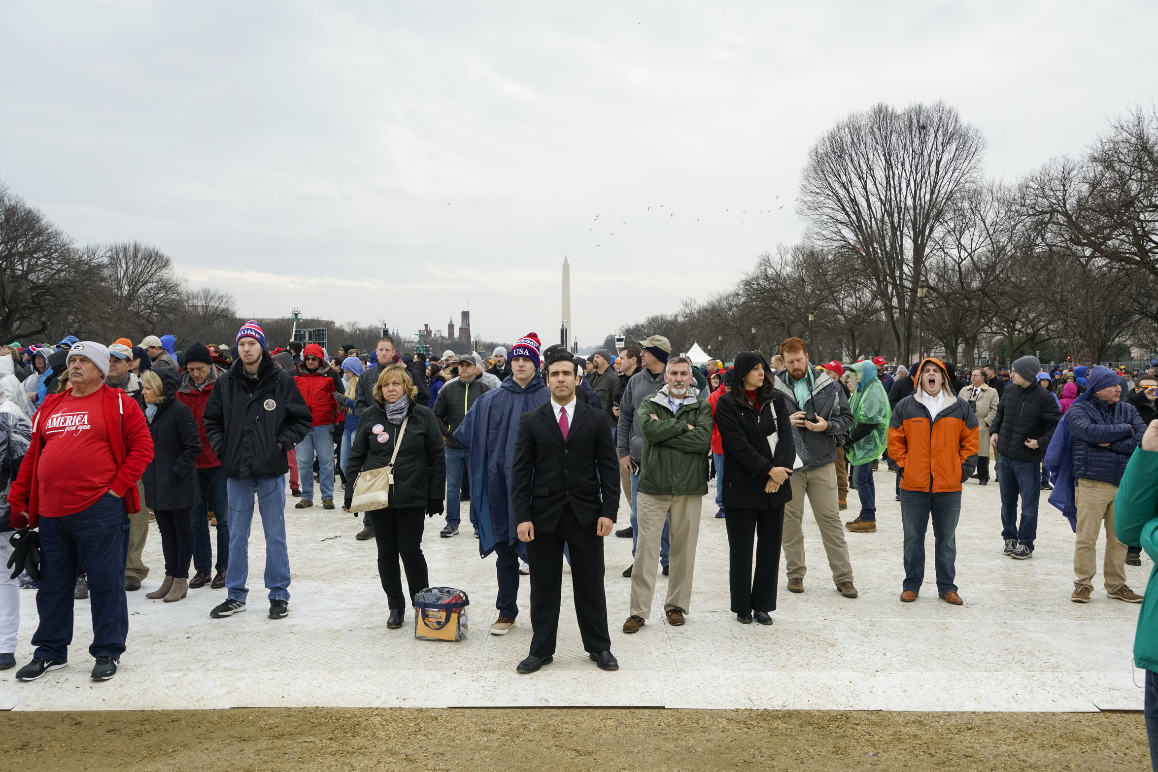 2017. Washington DC. USA.  The inauguration of Donald Trump as the 45th President of the United States of America.