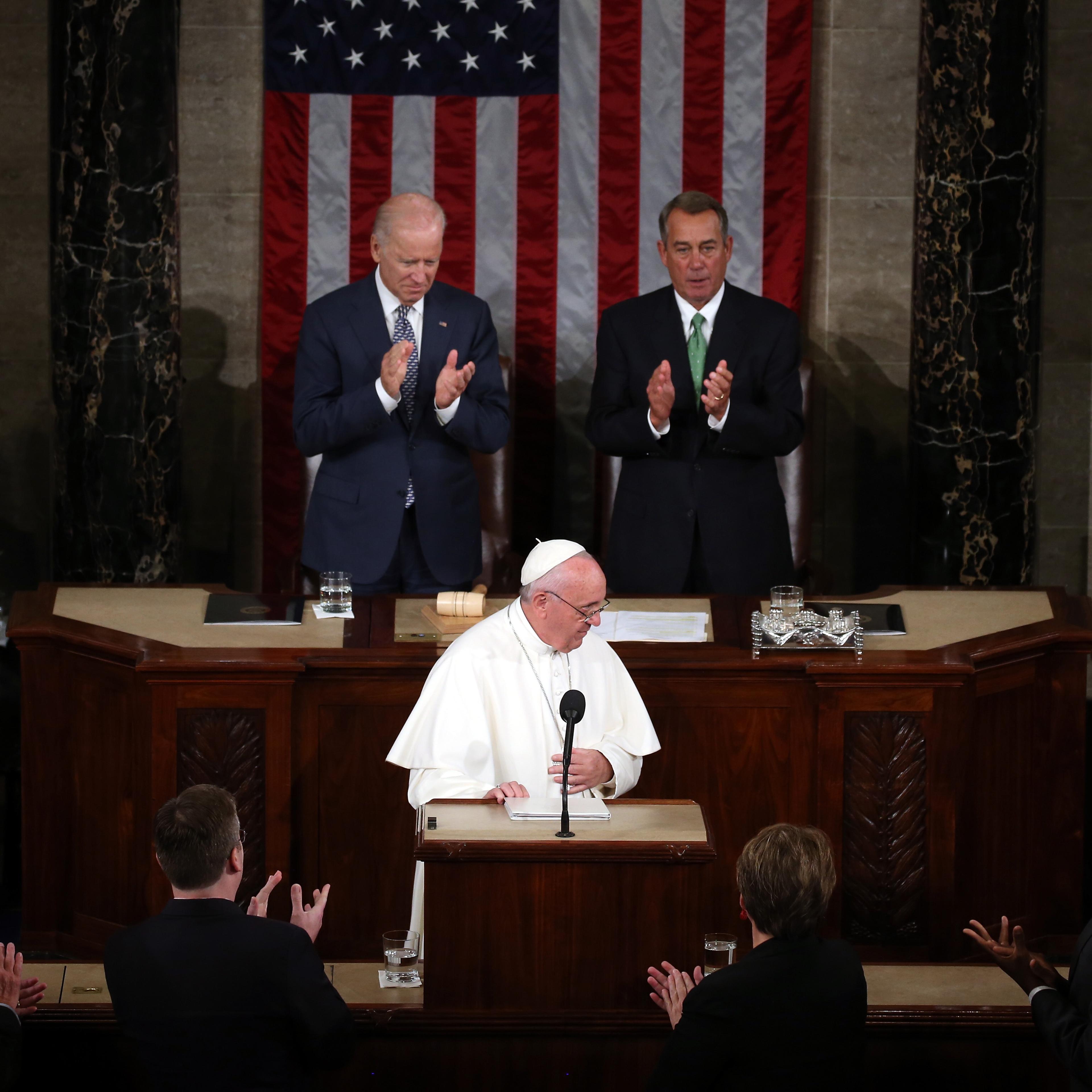 Pope Francis Addresses Joint Meeting Of U.S. Congress
