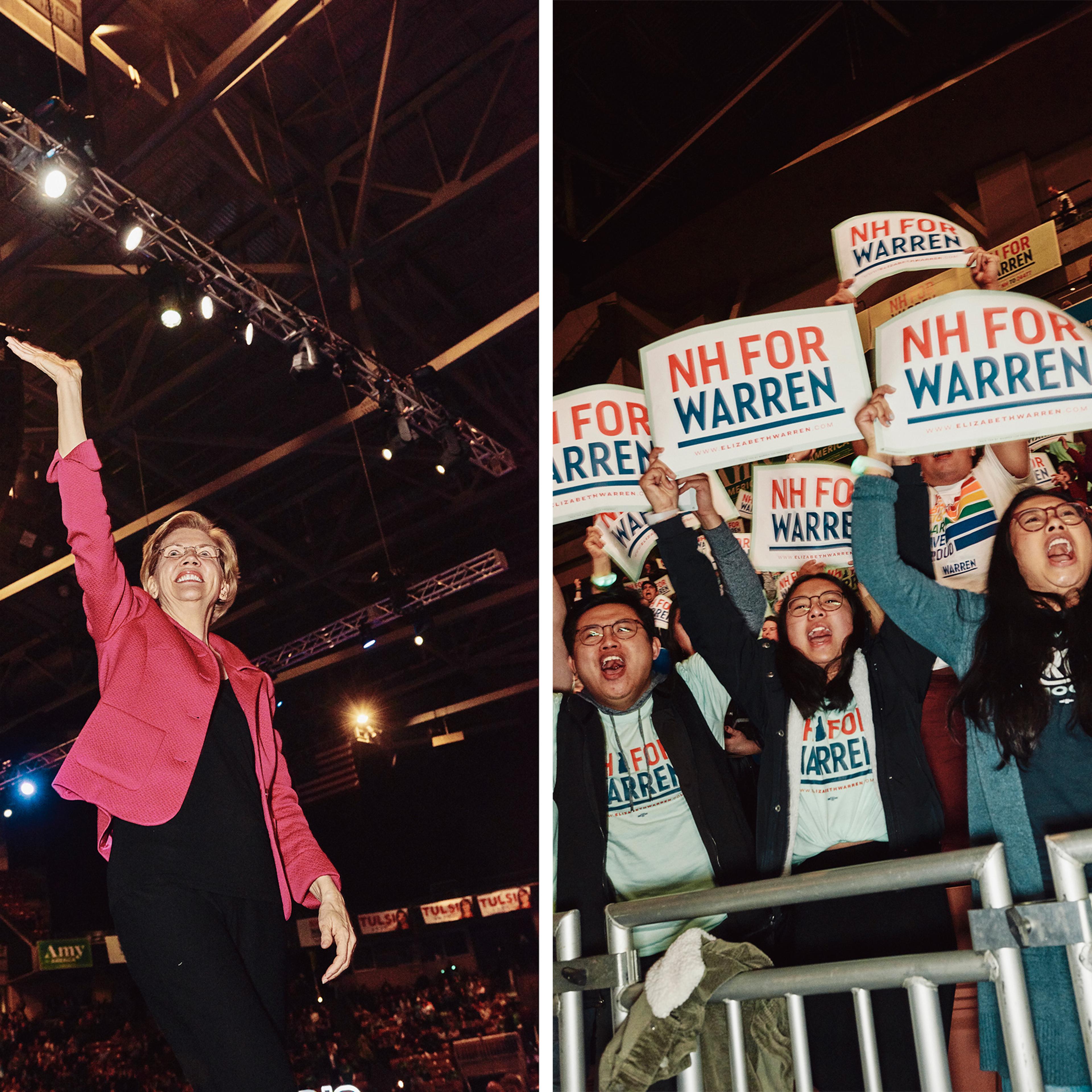 Senator Elizabeth Warren at the New Hampshire Democratic Party’s McIntyre-Shaheen 100 Club Event