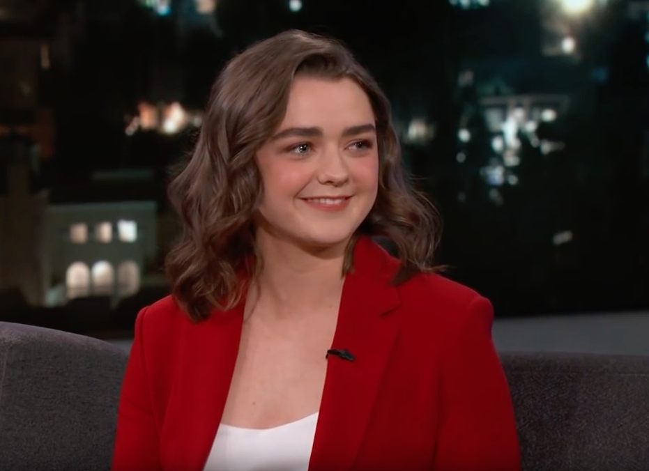 Maisie Williams on Jimmy Kimmel Live!