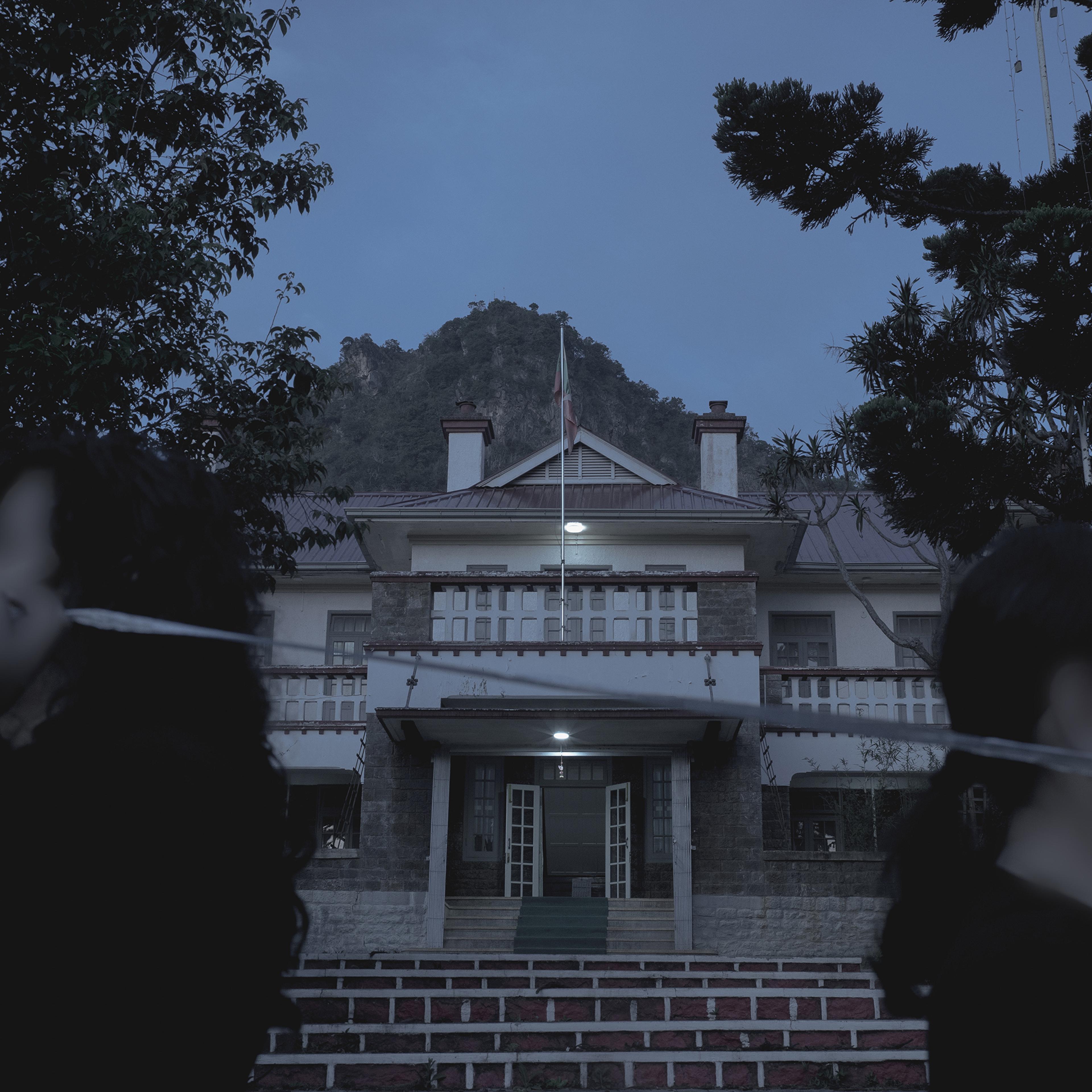 The state minister’s residence in Taunggyi, formerly inhabited by Sai's father Linn Htut. "He didn’t have a life of his own, trapped inside his office and the residence," Sai says. "He’s trapped inside a COVID-19 infested prison now."