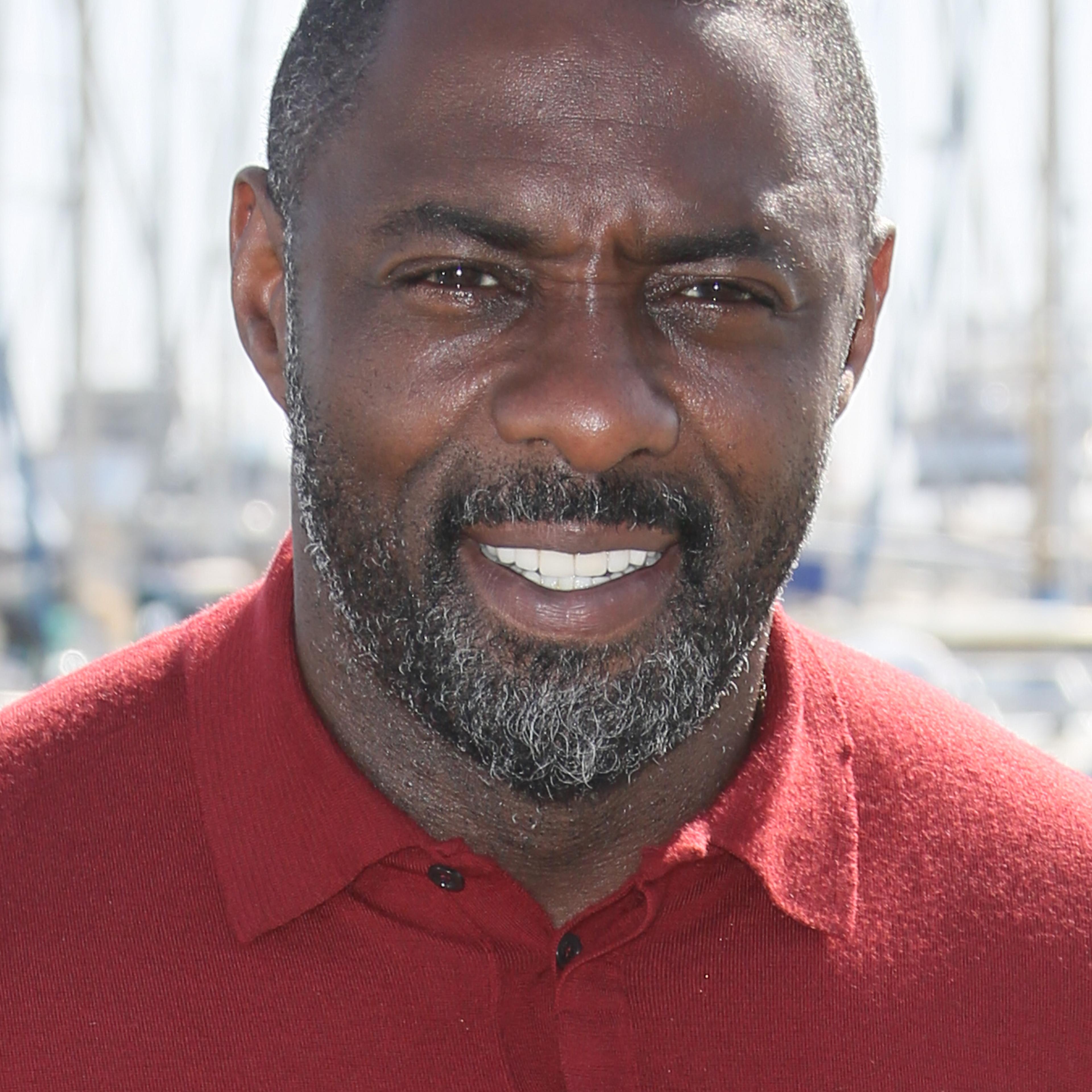 Idris Elba at "Mandela, My Dad And Me" photocall as part of MIPTV 2015 in Cannes, France on April 14, 2015.