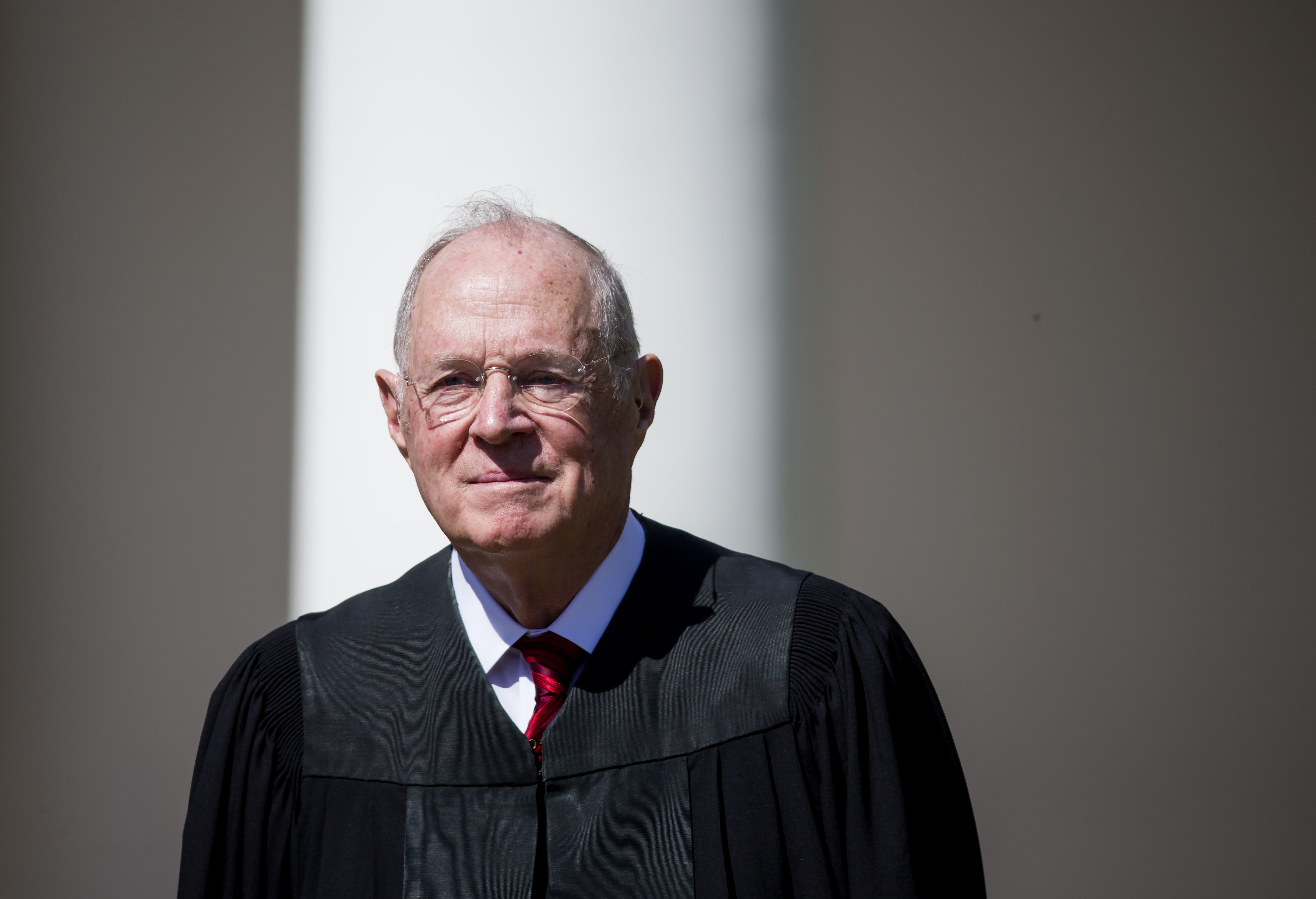 Justice Anthony Kennedy at Neil Gorsuch's swearing in ceremony
