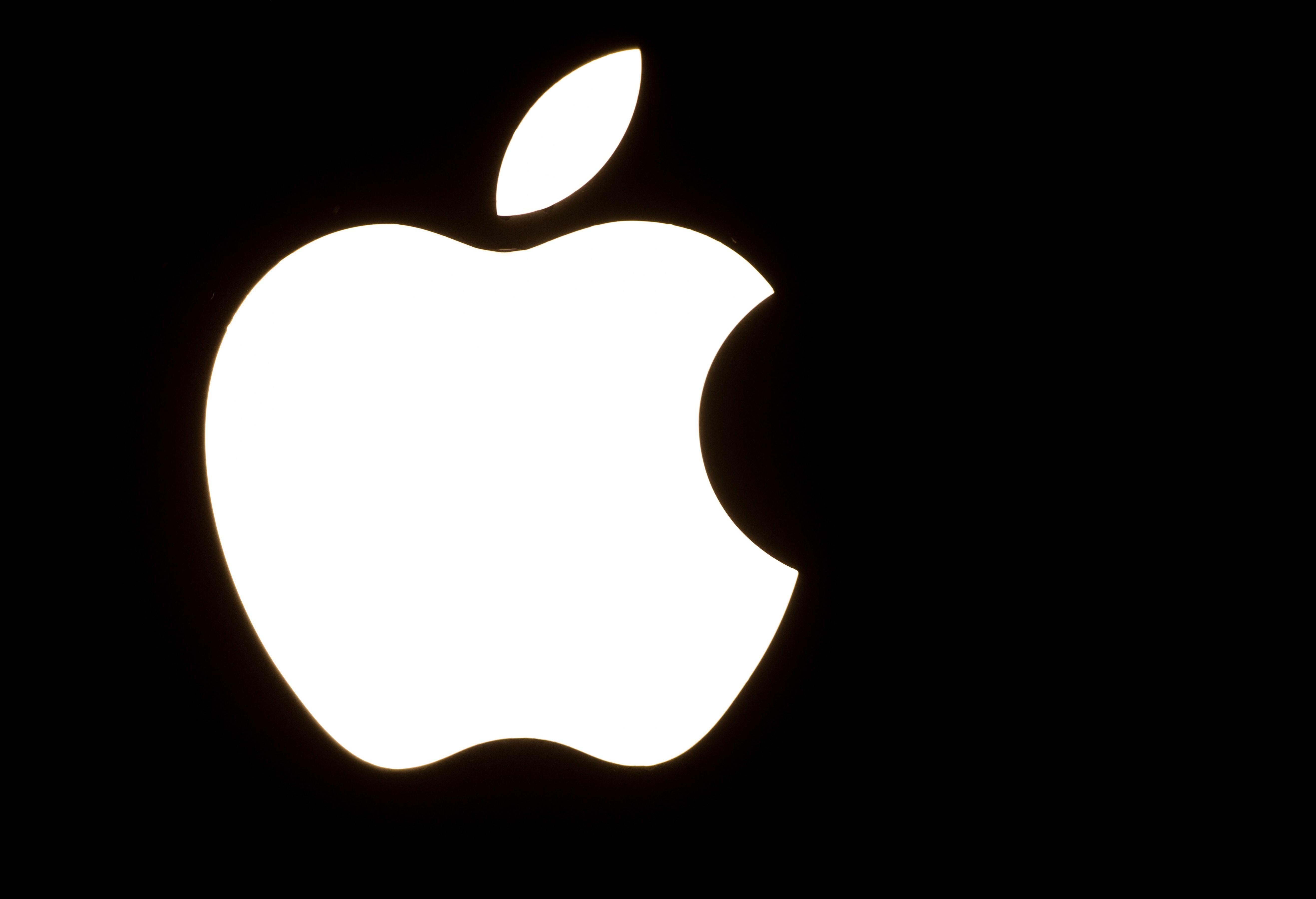 An illustration of the Apple Inc. logo taken of January 30, 2015 in Lille.