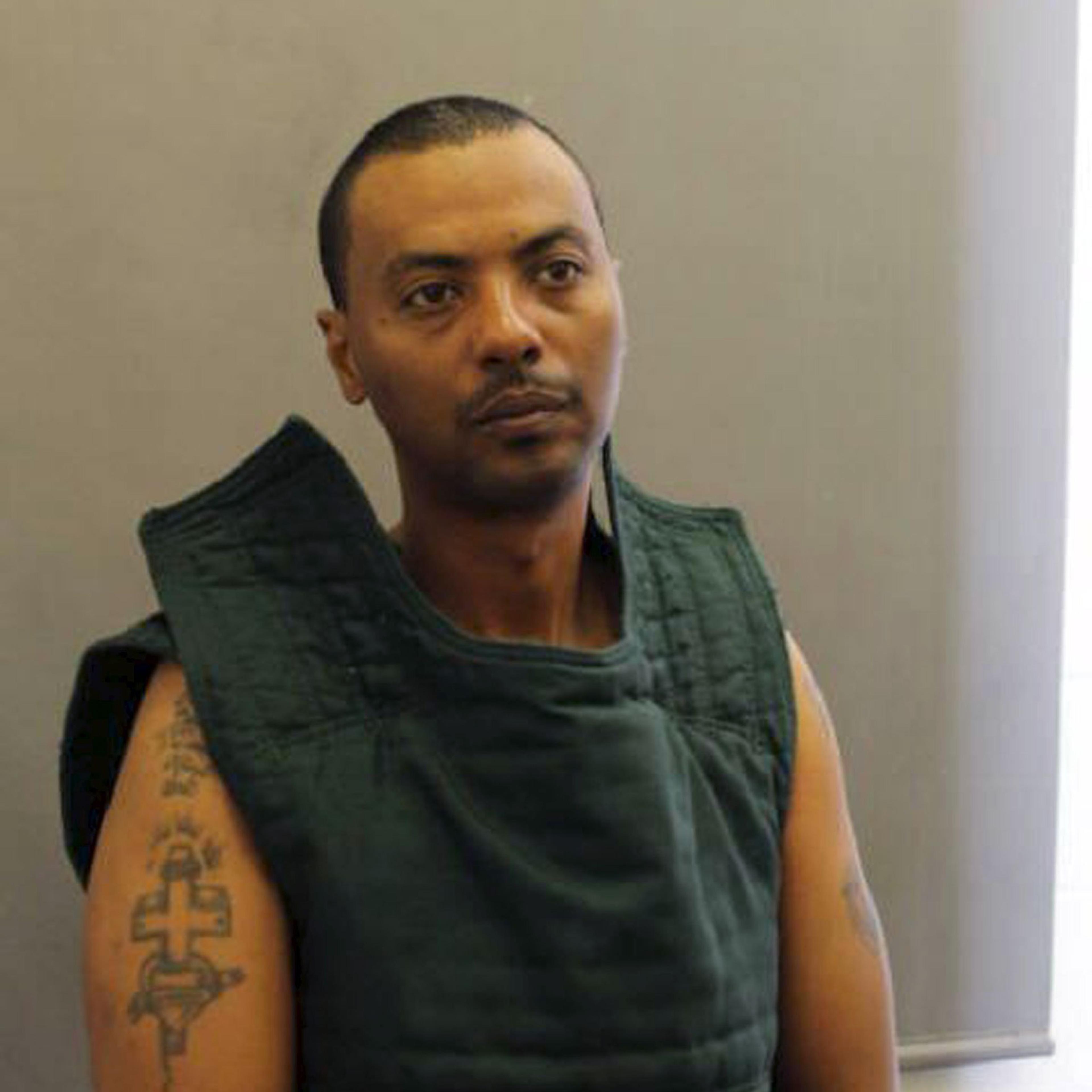 A prisoner identified as Wossen Assaye in an undated photo released by the Fairfax County Police Department in Fairfax, Va., on March 31, 2015.