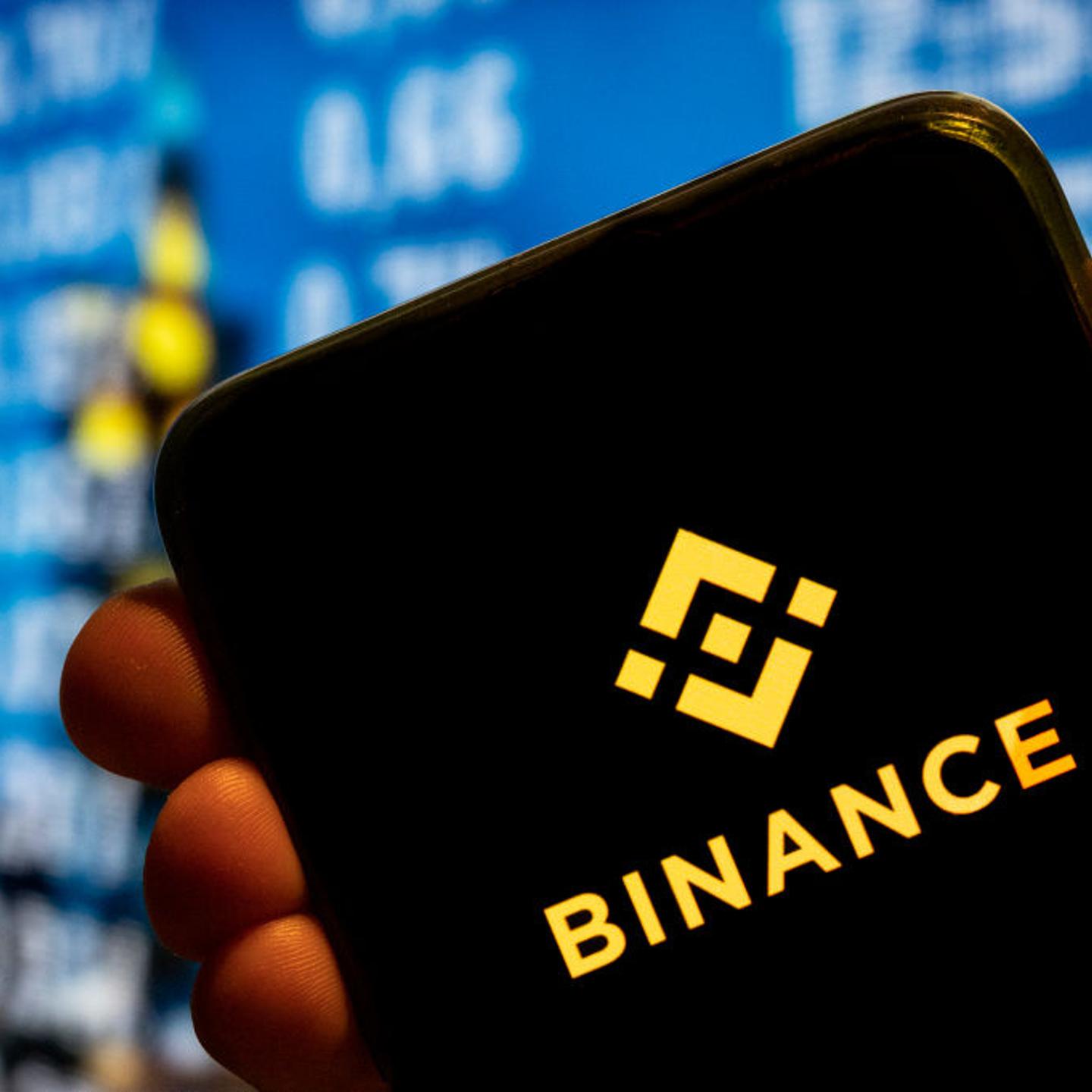 In this photo illustration, the cryptocurrency exchange