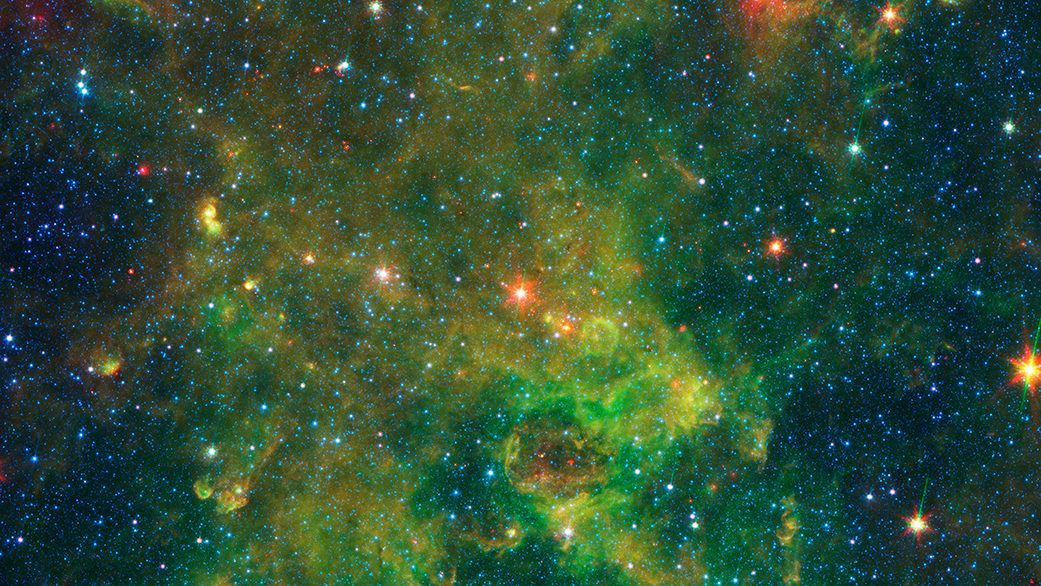 An age-defying star designated as IRAS 19312+1950 exhibits features characteristic of a very young star and a very old star.