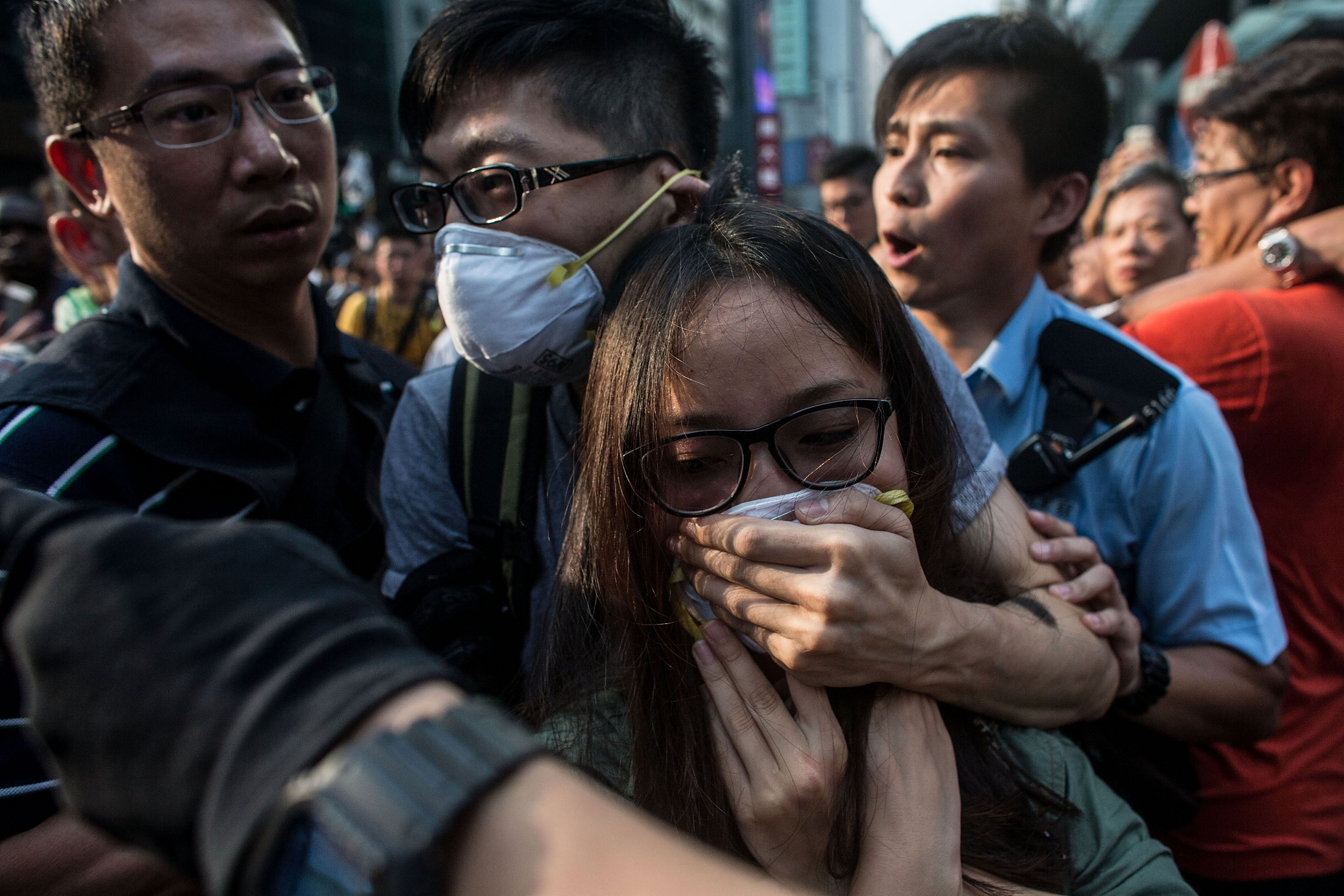 Sit In Protest Continues In Hong Kong Despite Chief Executive's Calls To Withdraw