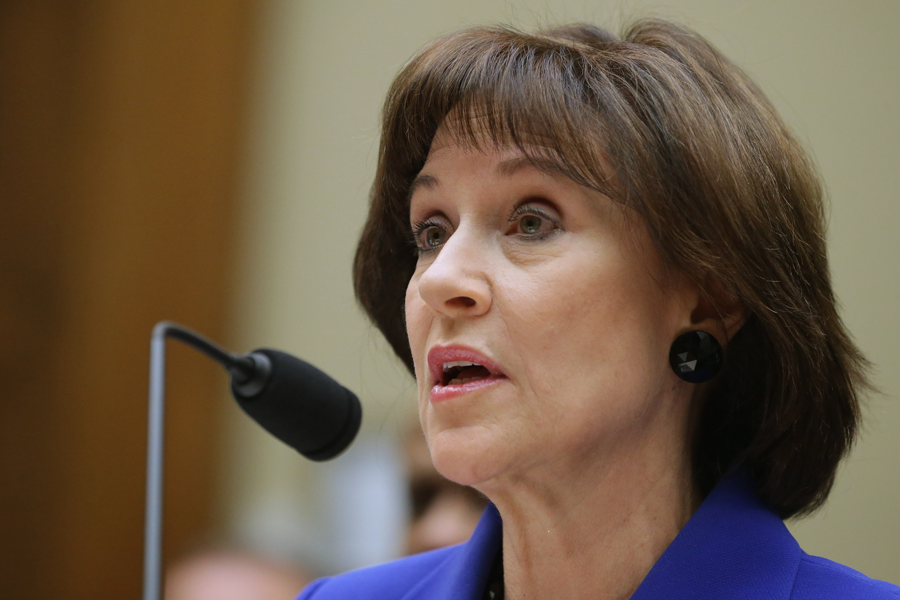 Former IRS Director Lois Lerner Testifies To A House Oversight Committee On IRS Targeting Scandal