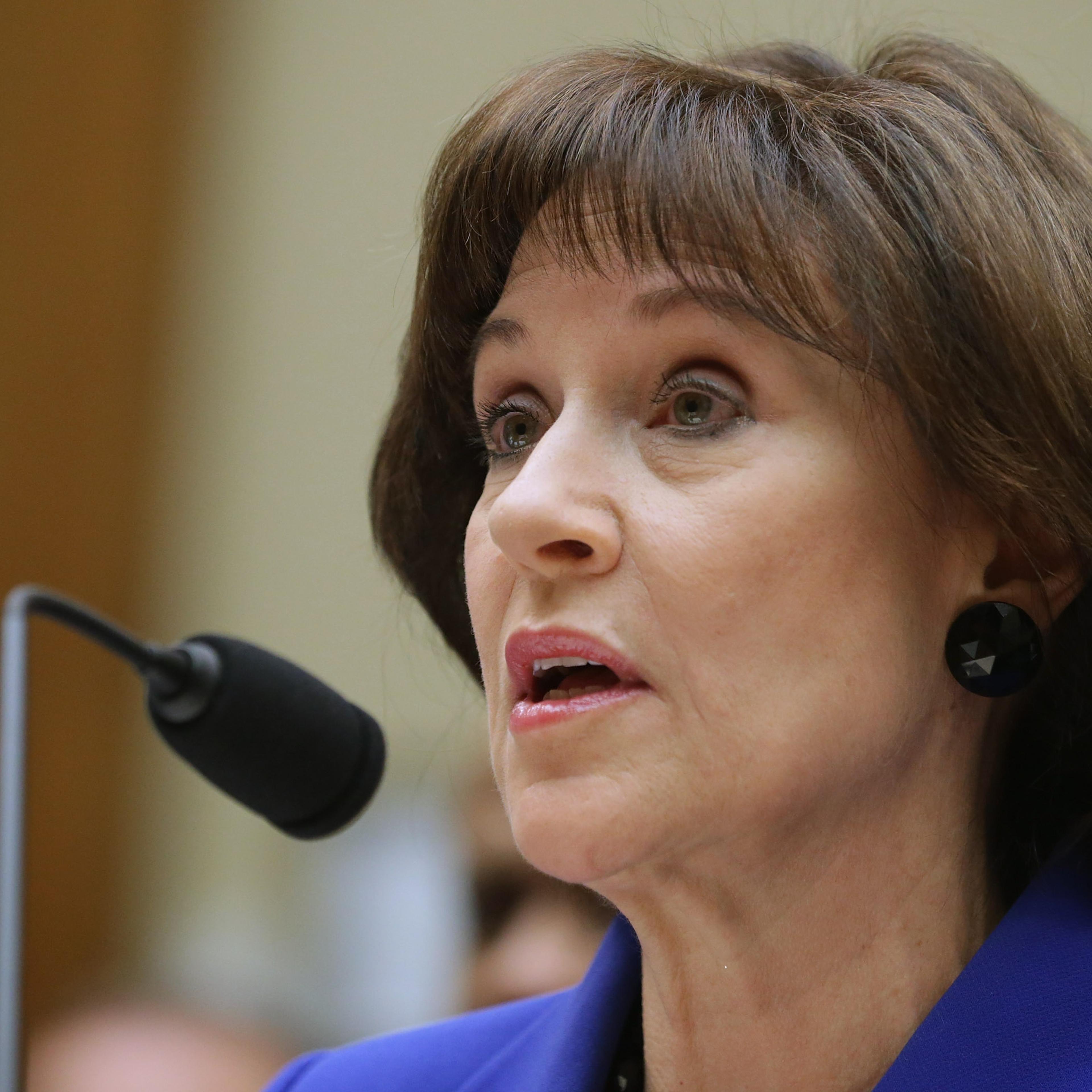 Former IRS Director Lois Lerner Testifies To A House Oversight Committee On IRS Targeting Scandal