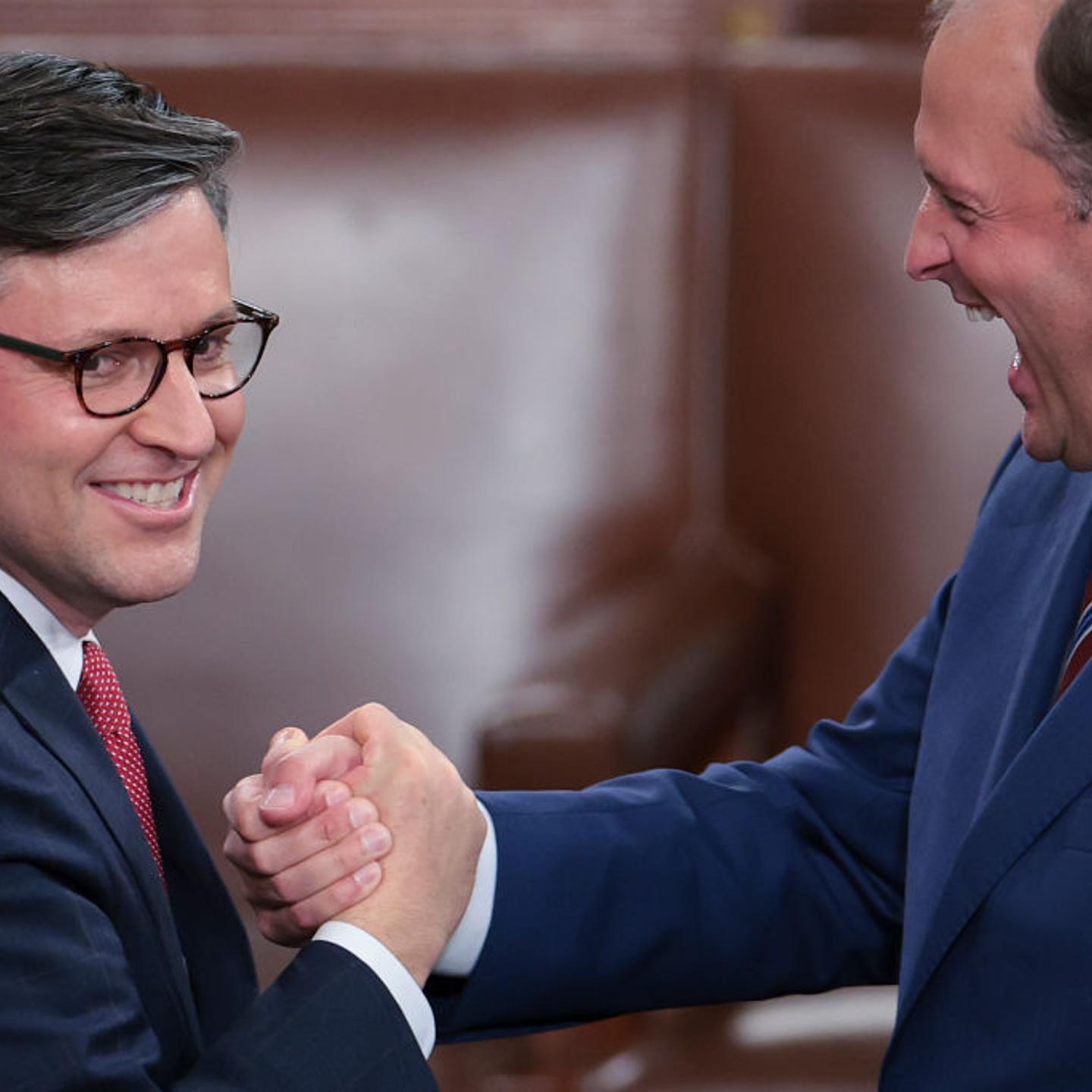 House Elects Mike Johnson Of Louisiana As Speaker