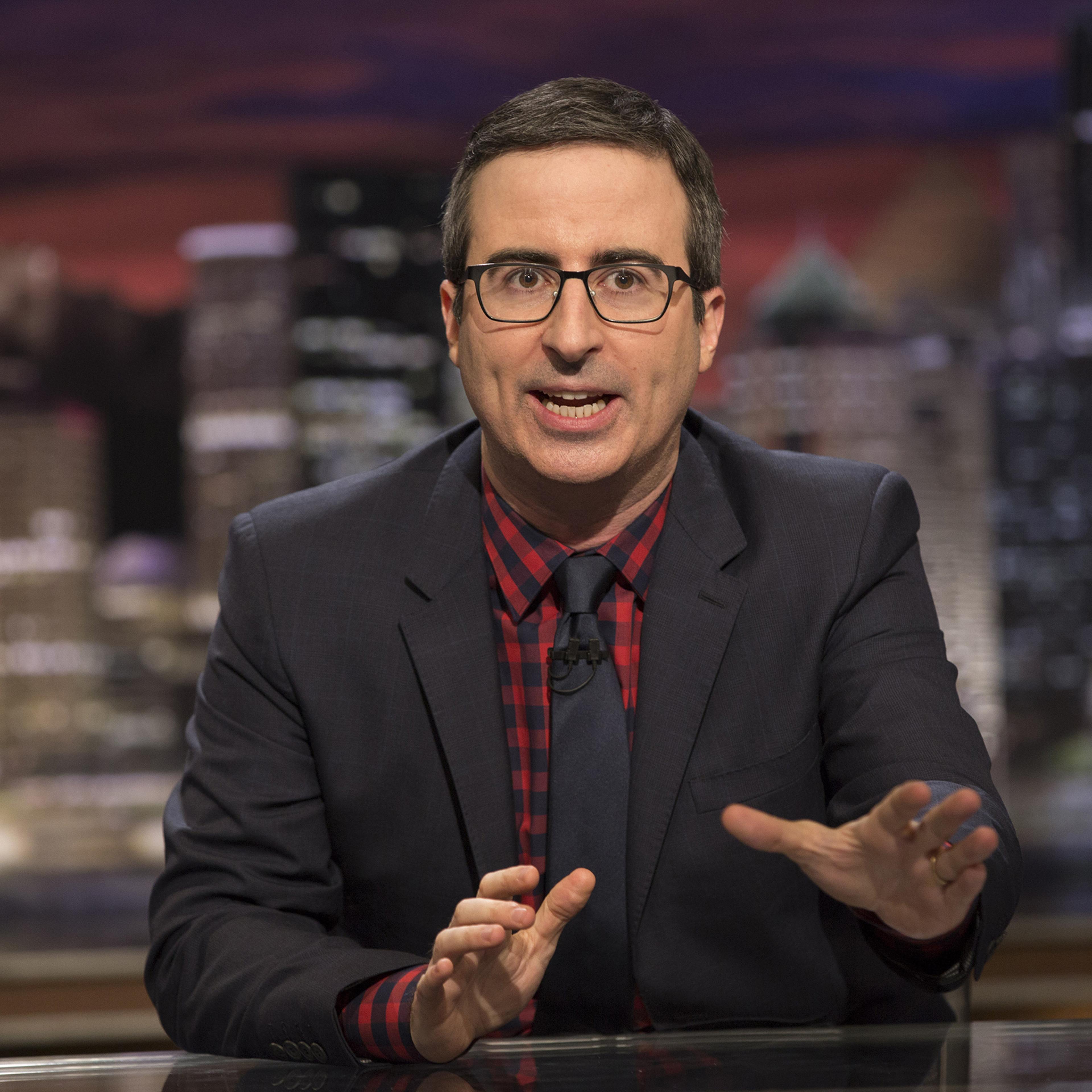 John Oliver on Last Week Tonight, Feb. 21, 2016.
