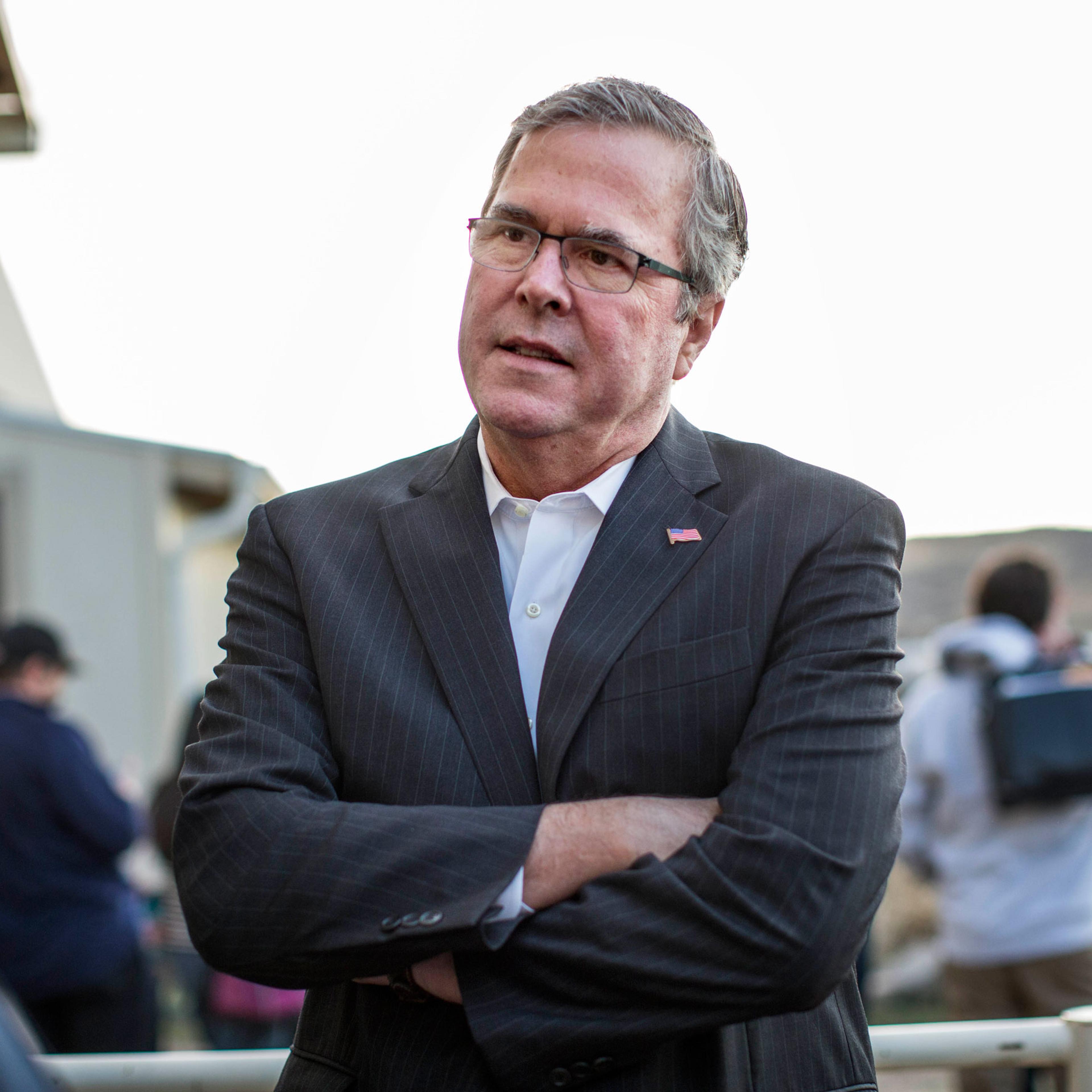 Jeb Bush at the Douglas County Fairgrounds in Castle Rock, Colo., on Oct. 29, 2014.