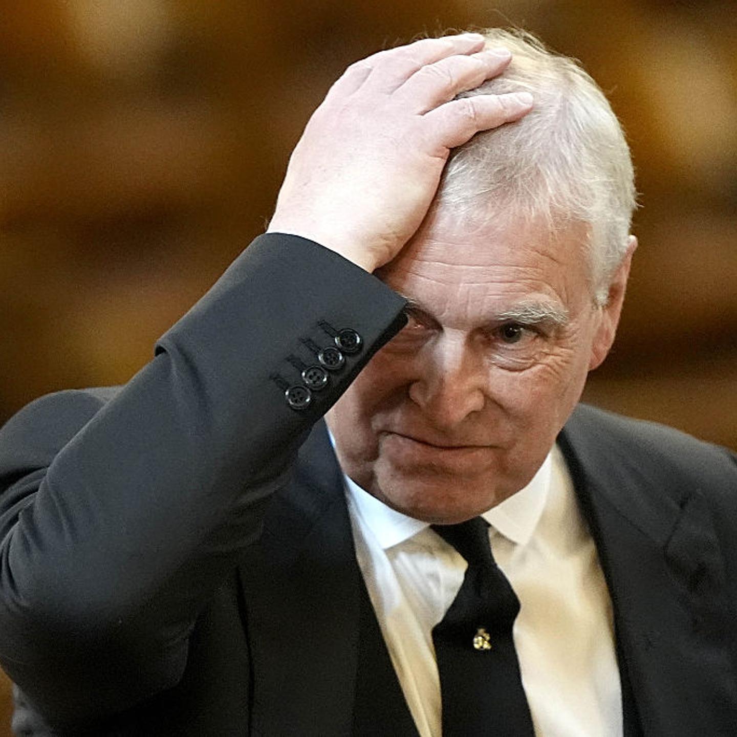 Britain's Prince Andrew, Duke of York, on Sept. 16, 2025.