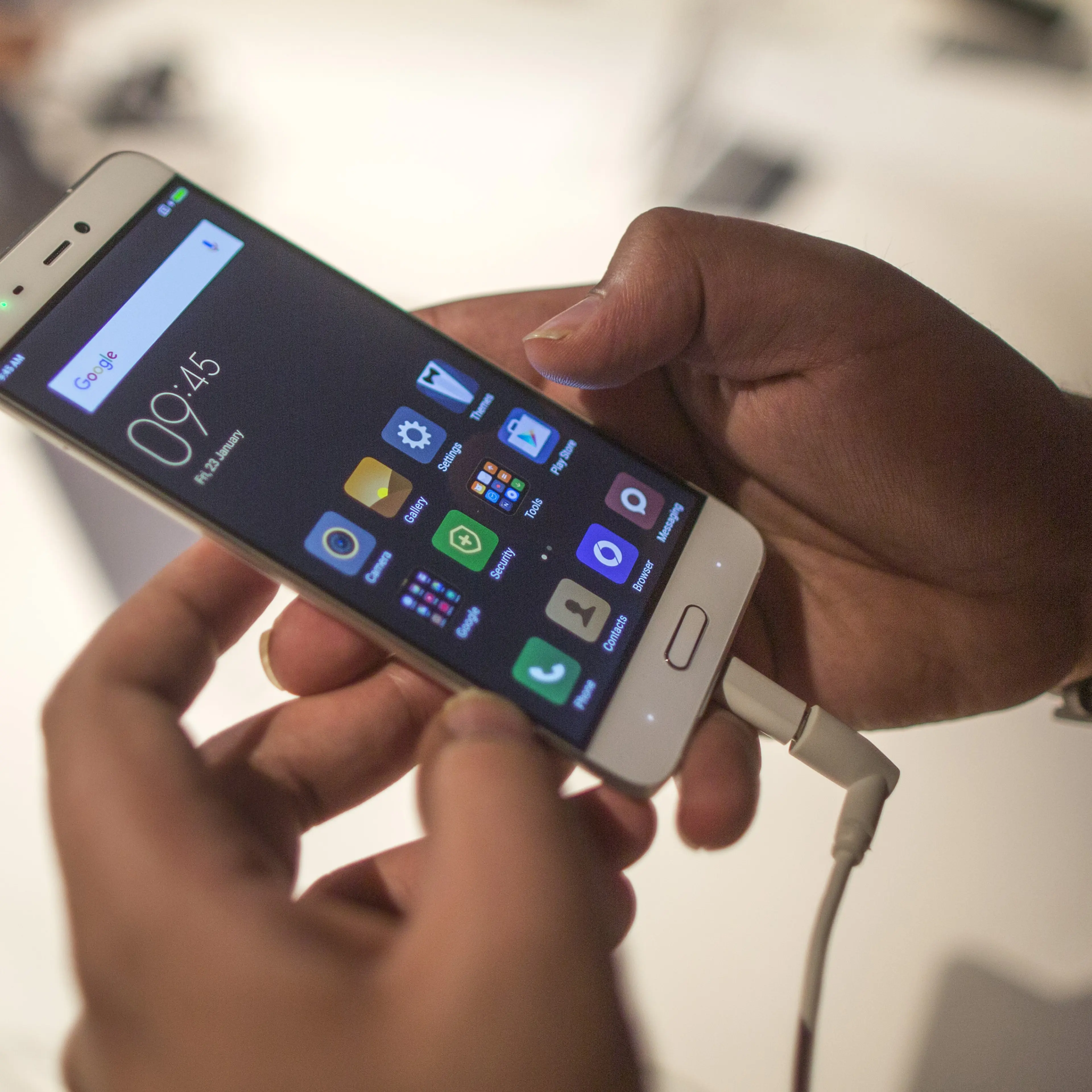 Xiaomi Corp. Vice President Of Global Operations Hugo Barra Launches The Mi 5 Smartphone In India