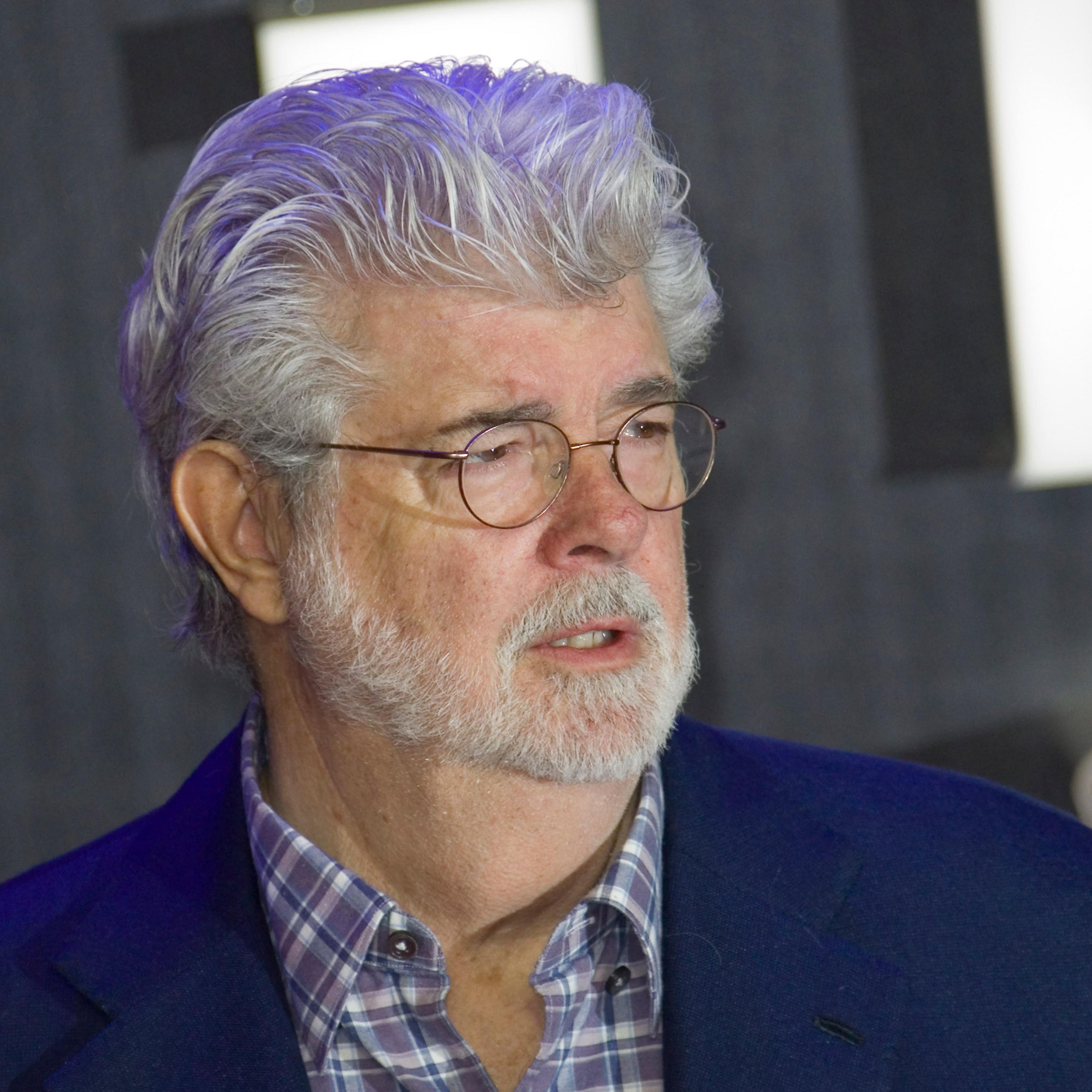 George Lucas attending the Star Wars: The Force Awakens European Premiere held in Leicester Square, London, UK, Wednesday December 16, 2015. Photo by Bakounine/Sipa USA