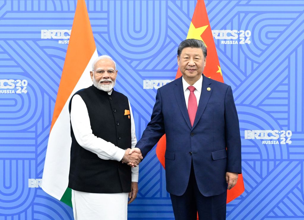 RUSSIA-KAZAN-CHINA-XI JINPING-INDIA-MODI-MEETING