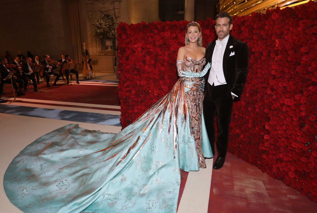 Blake Lively and Ryan Reynolds at the Met Gala