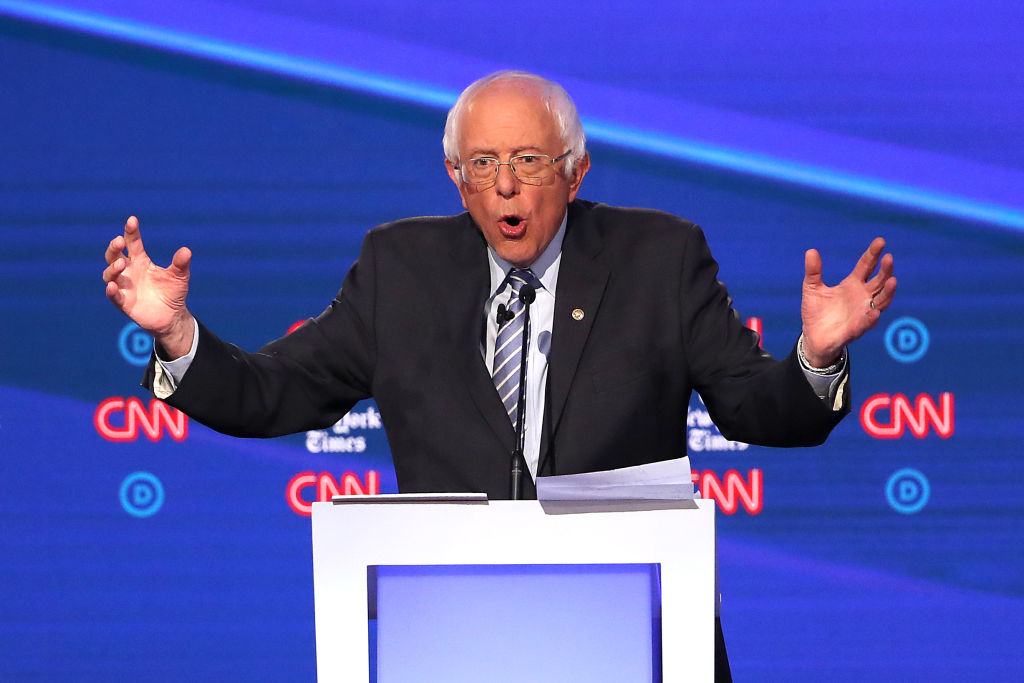 Democratic Presidential Candidates Participate In Fourth Debate In Ohio