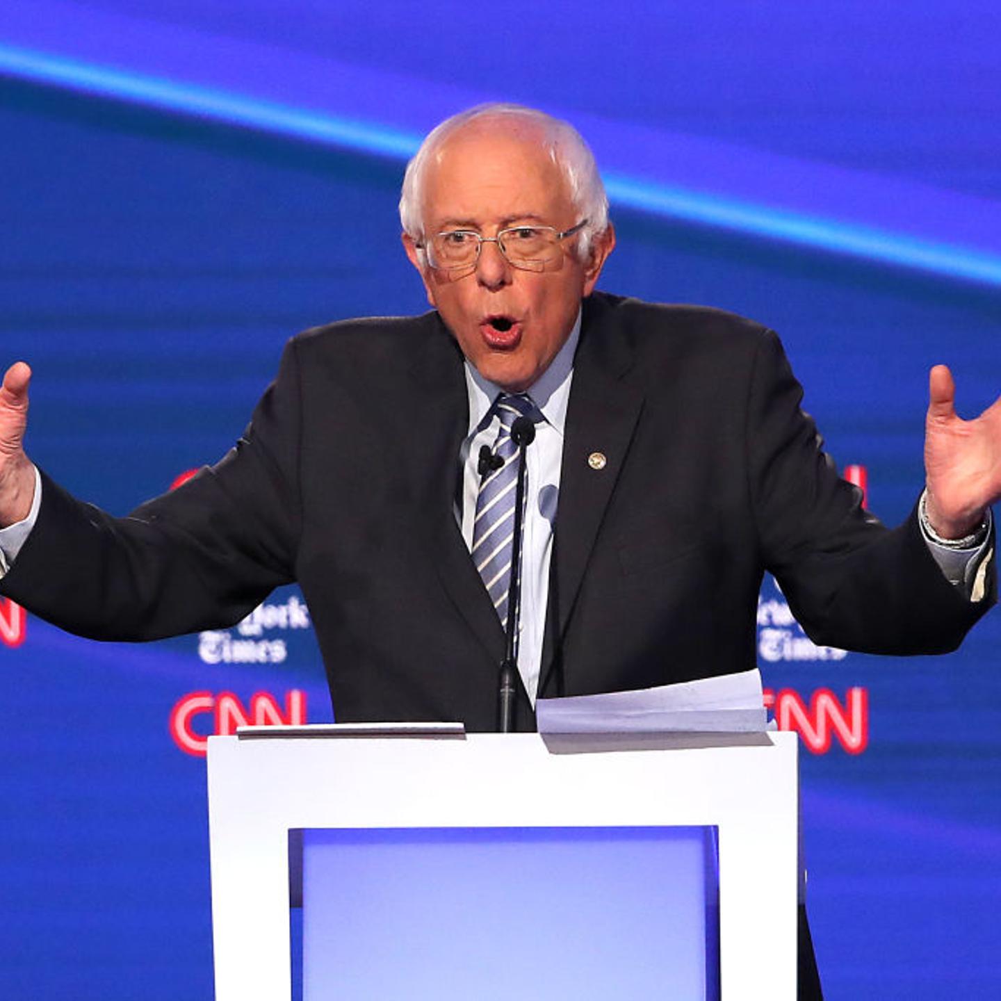 Democratic Presidential Candidates Participate In Fourth Debate In Ohio